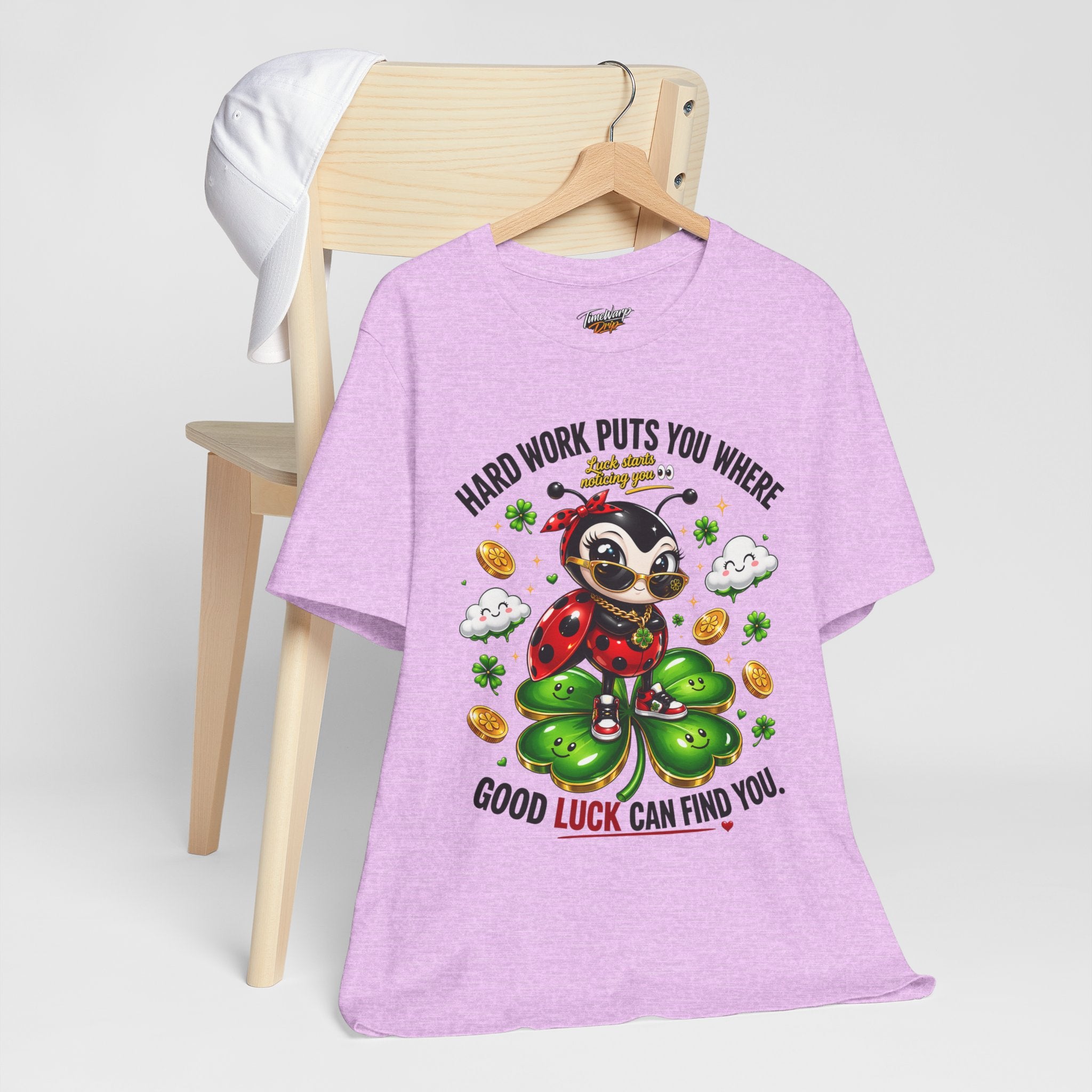 Good Luck Ladybug graphic tee — Where Good Luck Can Find You | TimeWarp Drip