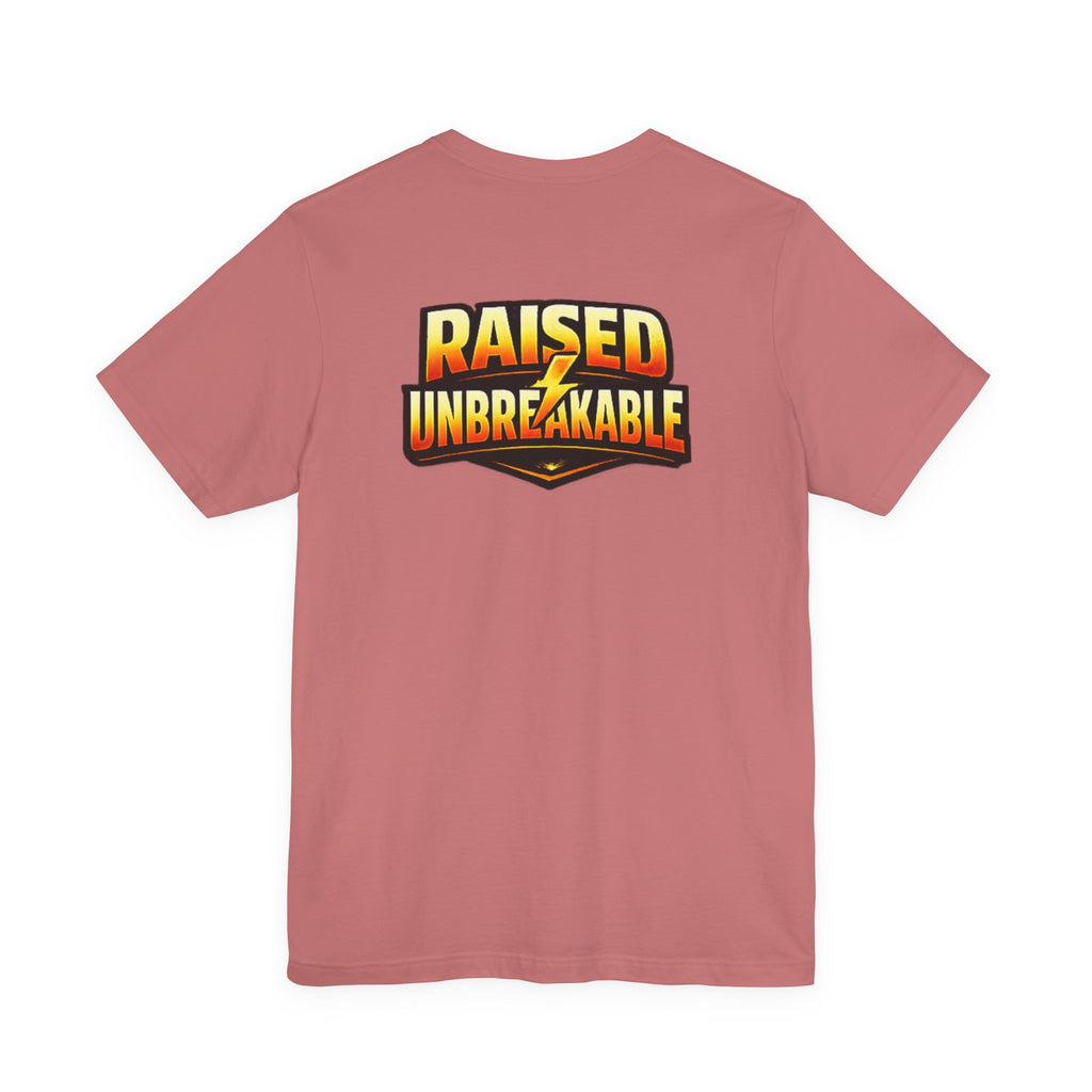 TimeWarp Drip Unbreakable black streetwear tee by Printify—Gen X “Picked Our Own Switches” in bold yellow-orange retro graffiti drip. streetwear apparel