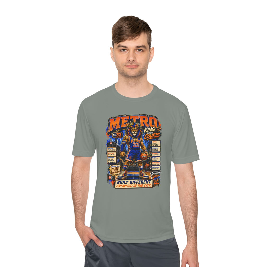 Metro NYC 'Built Different' Basketball Player Tee
