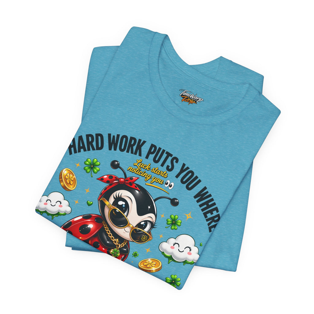 Good Luck Ladybug graphic tee — Where Good Luck Can Find You | TimeWarp Drip