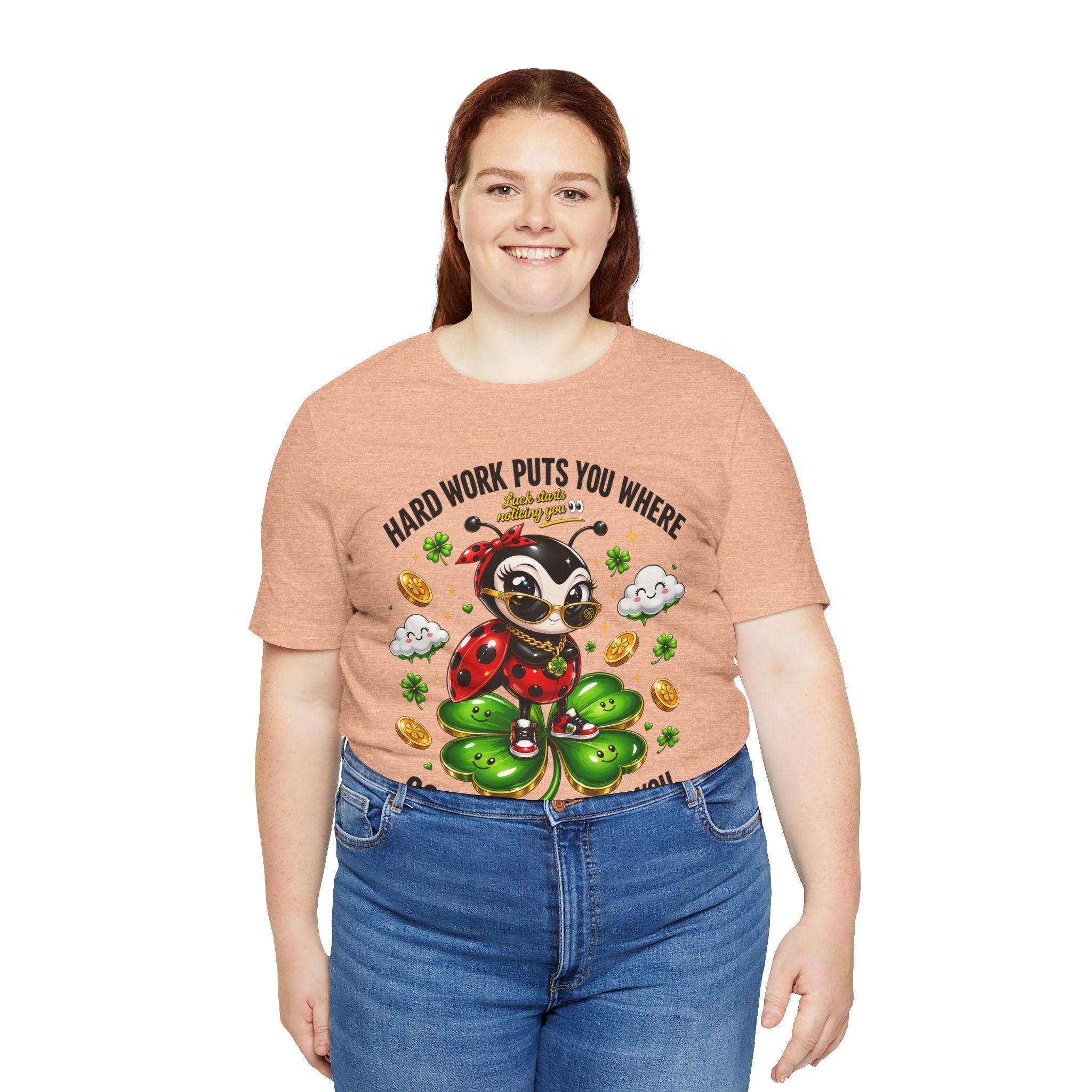 Good Luck Ladybug graphic tee — Where Good Luck Can Find You | TimeWarp Drip
