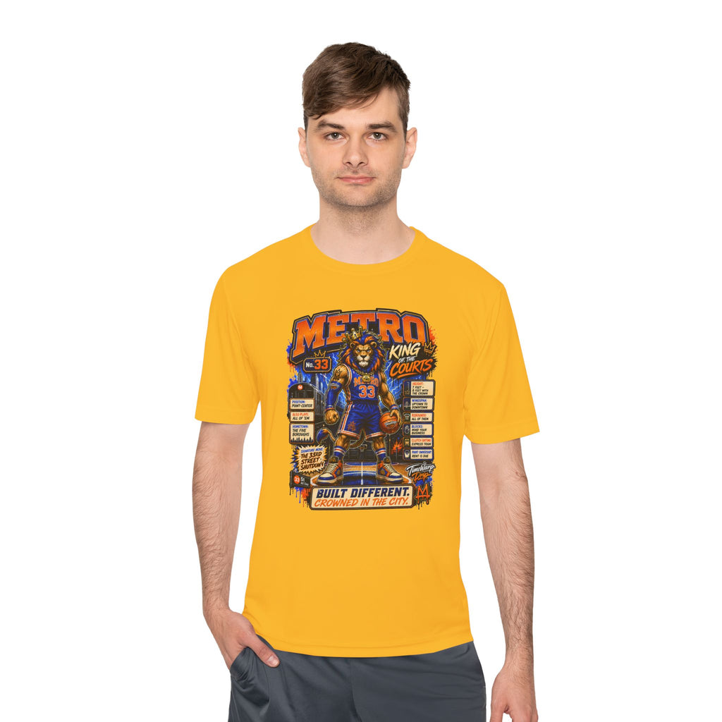 Metro NYC 'Built Different' Basketball Player Tee