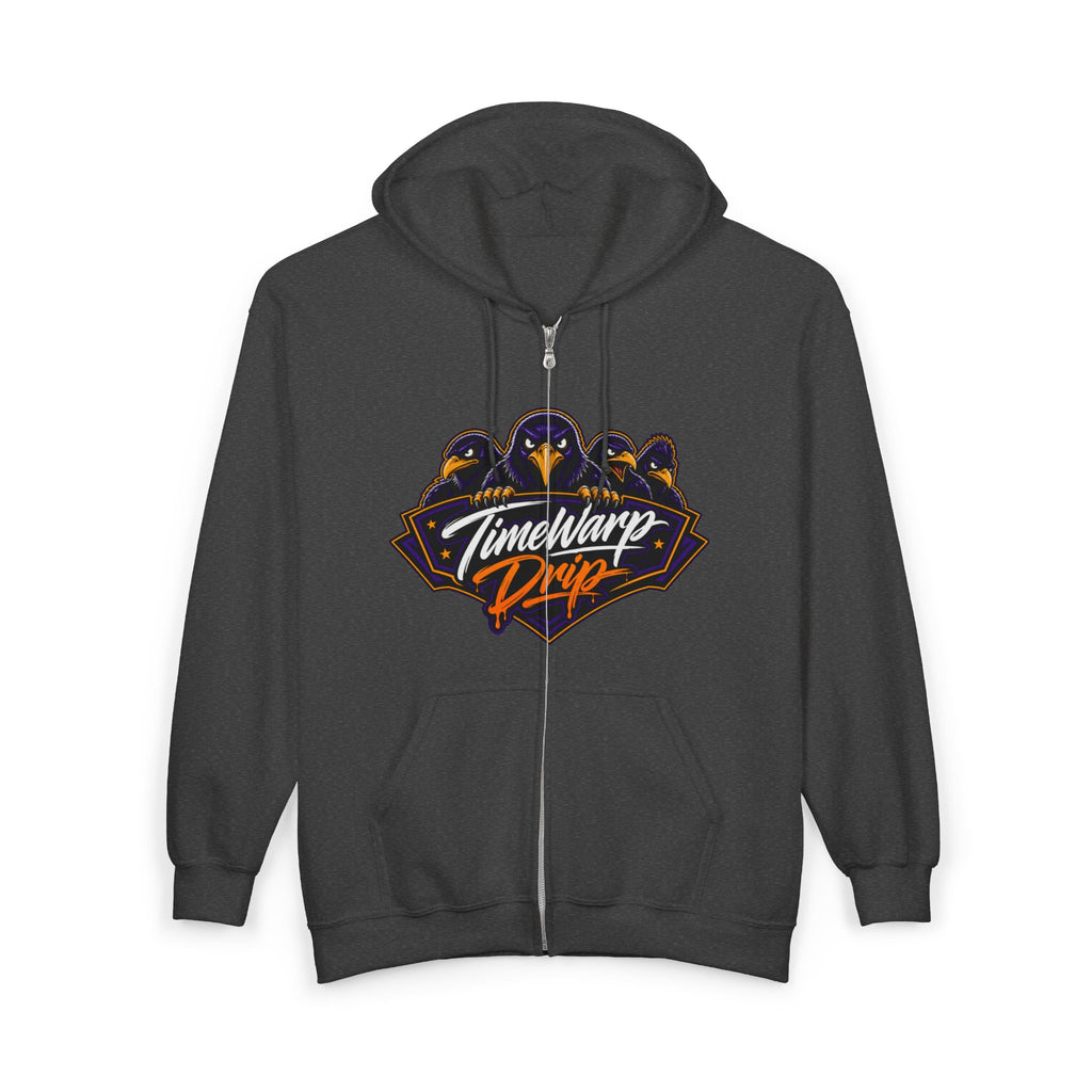 Ravens Run This Zip Hoodie — "We Don’t Do Visitors" Sports Hoodie