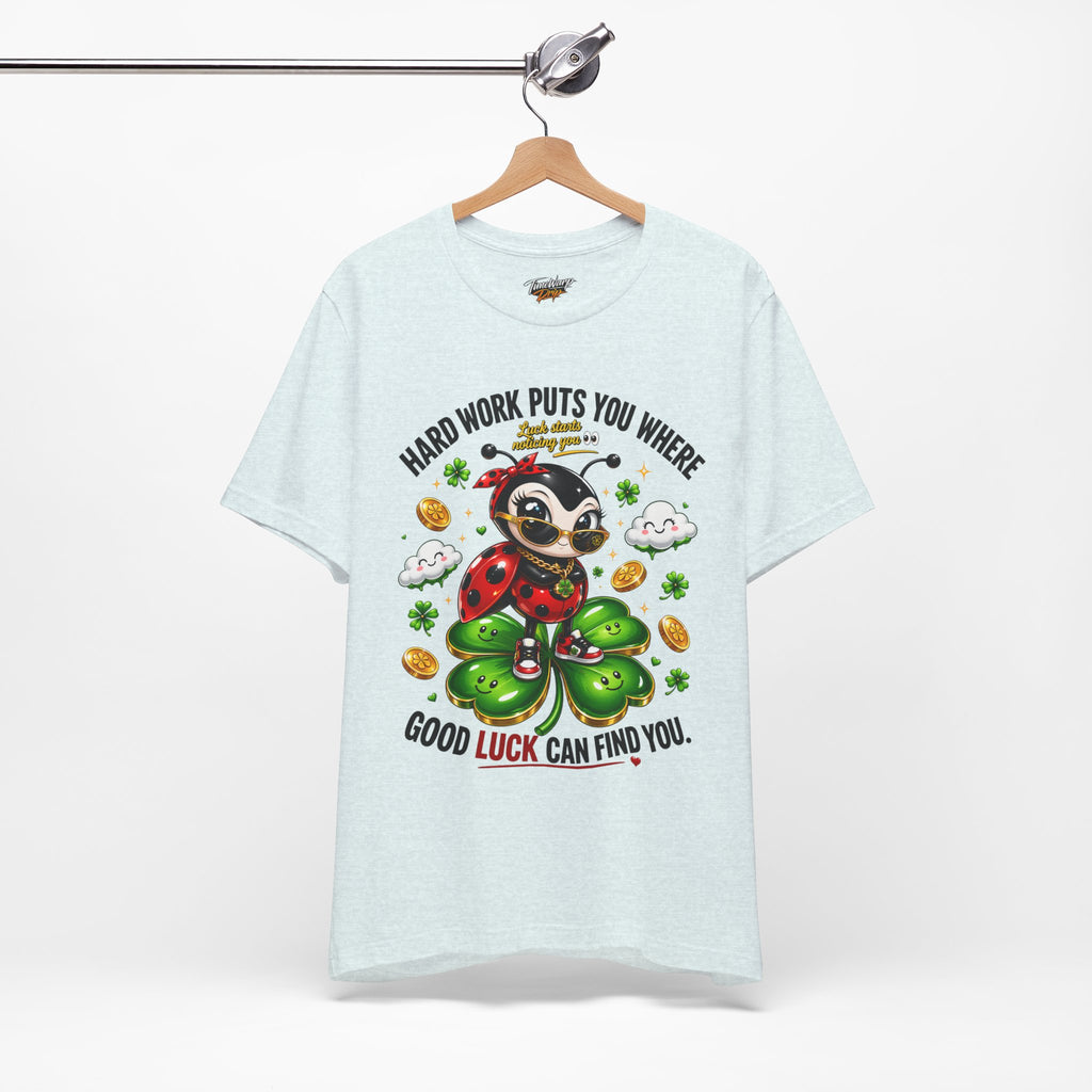 Good Luck Ladybug graphic tee — Where Good Luck Can Find You | TimeWarp Drip