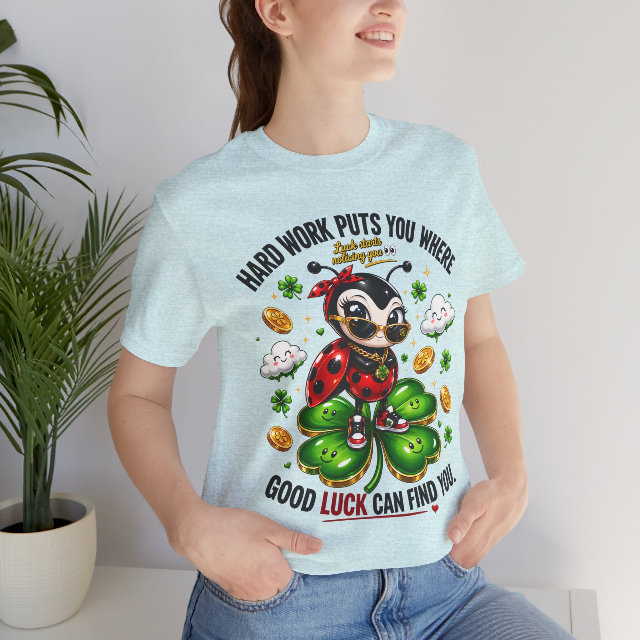 Good Luck Ladybug graphic tee — Where Good Luck Can Find You | TimeWarp Drip