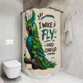 TimeWarp Drip Level up with this bold Ivy Parrot shower curtain—green, tropical, and dripping streetwear swagger for your bathroom. s