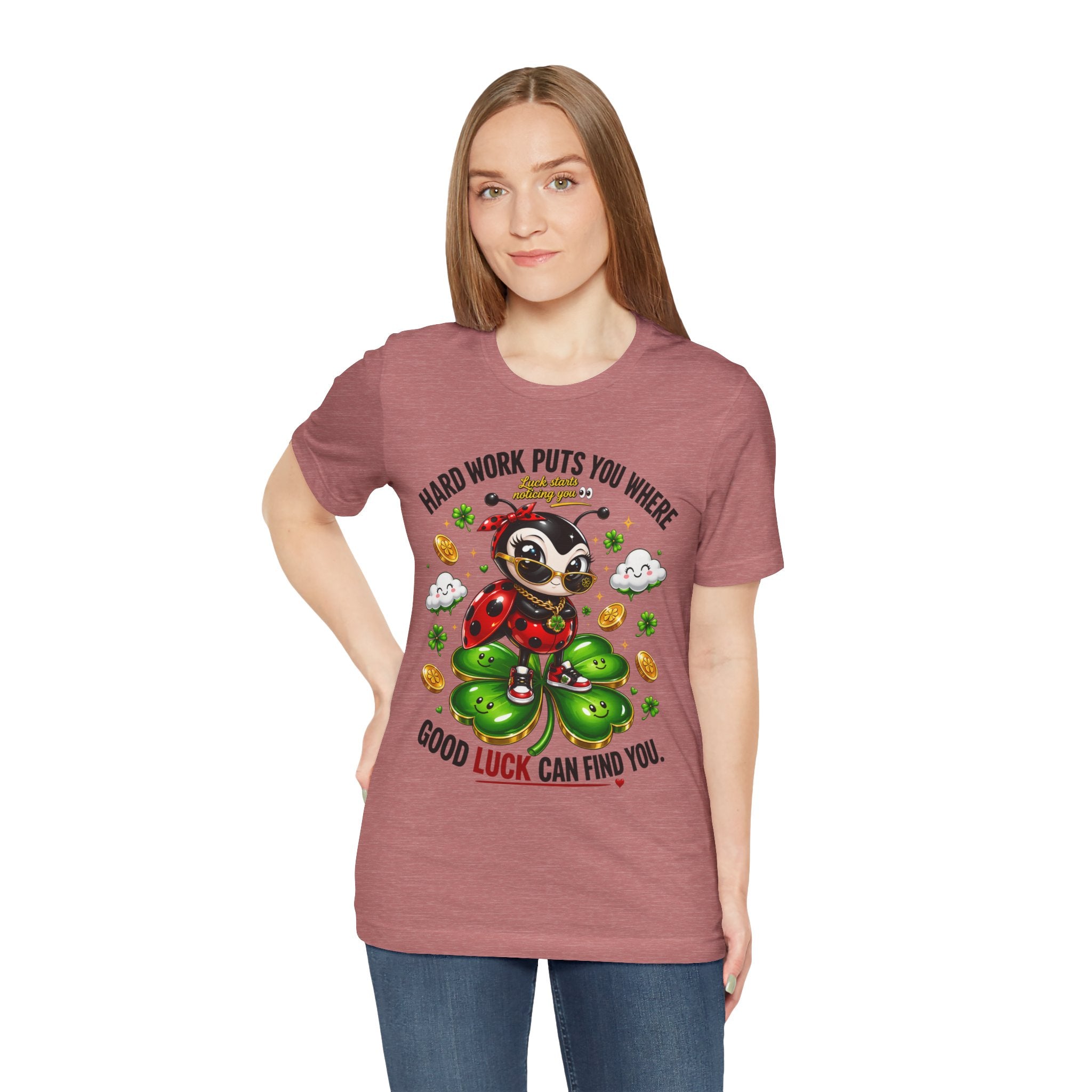 Good Luck Ladybug graphic tee — Where Good Luck Can Find You | TimeWarp Drip