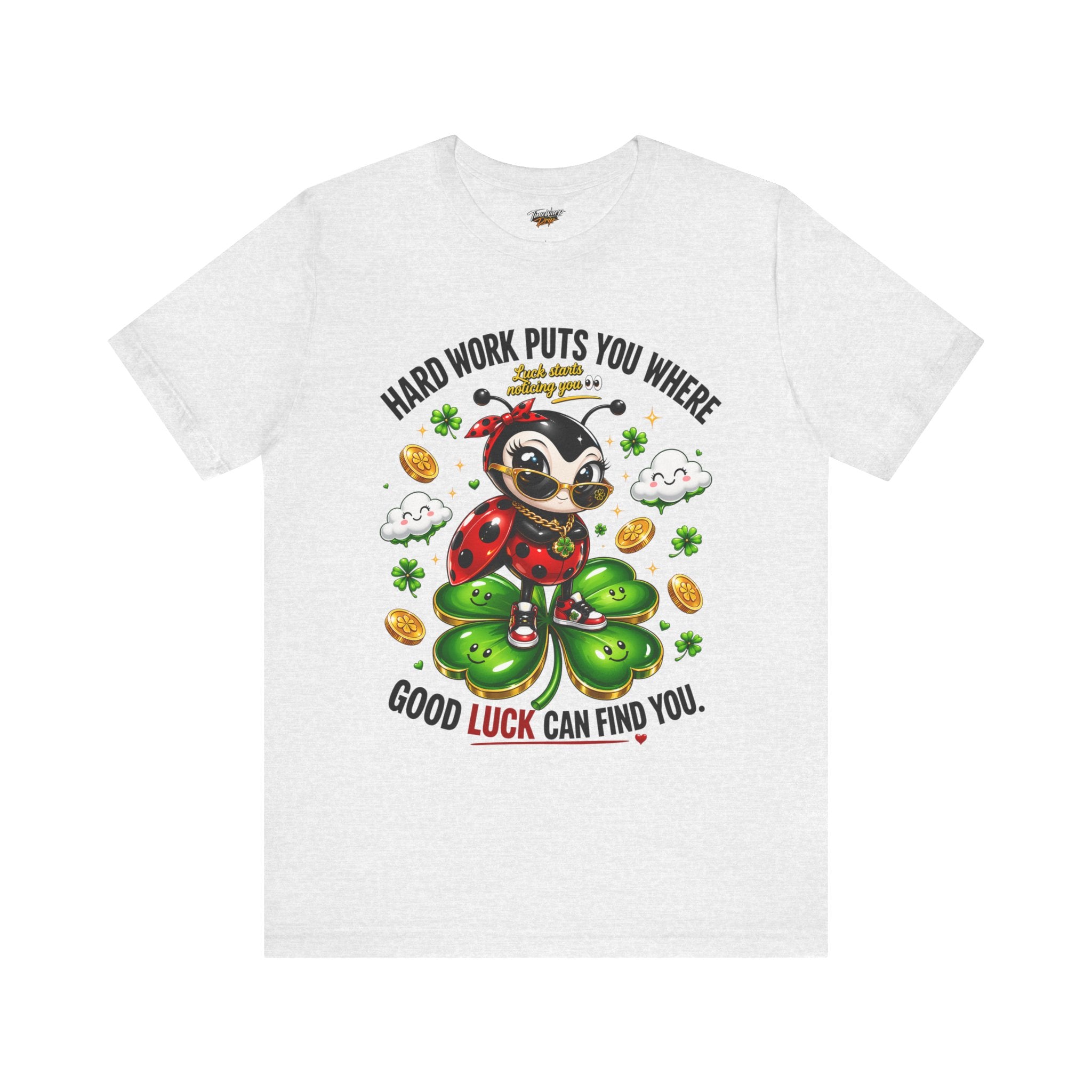 Good Luck Ladybug graphic tee — Where Good Luck Can Find You | TimeWarp Drip