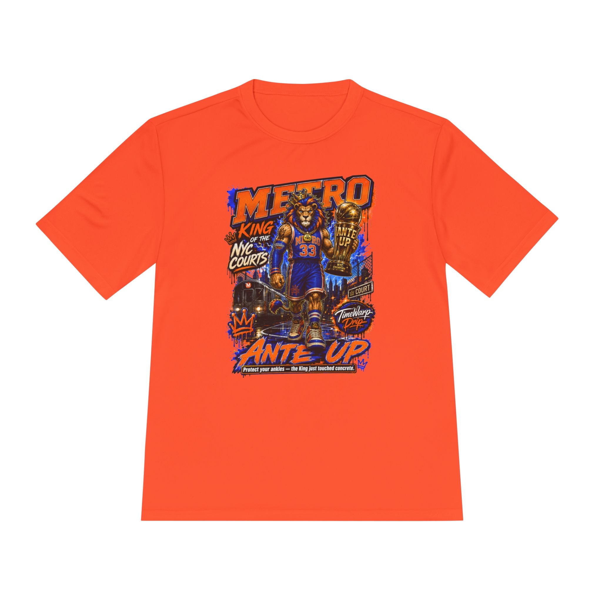 Metro NYC 'Ante Up' Basketball Player Tee