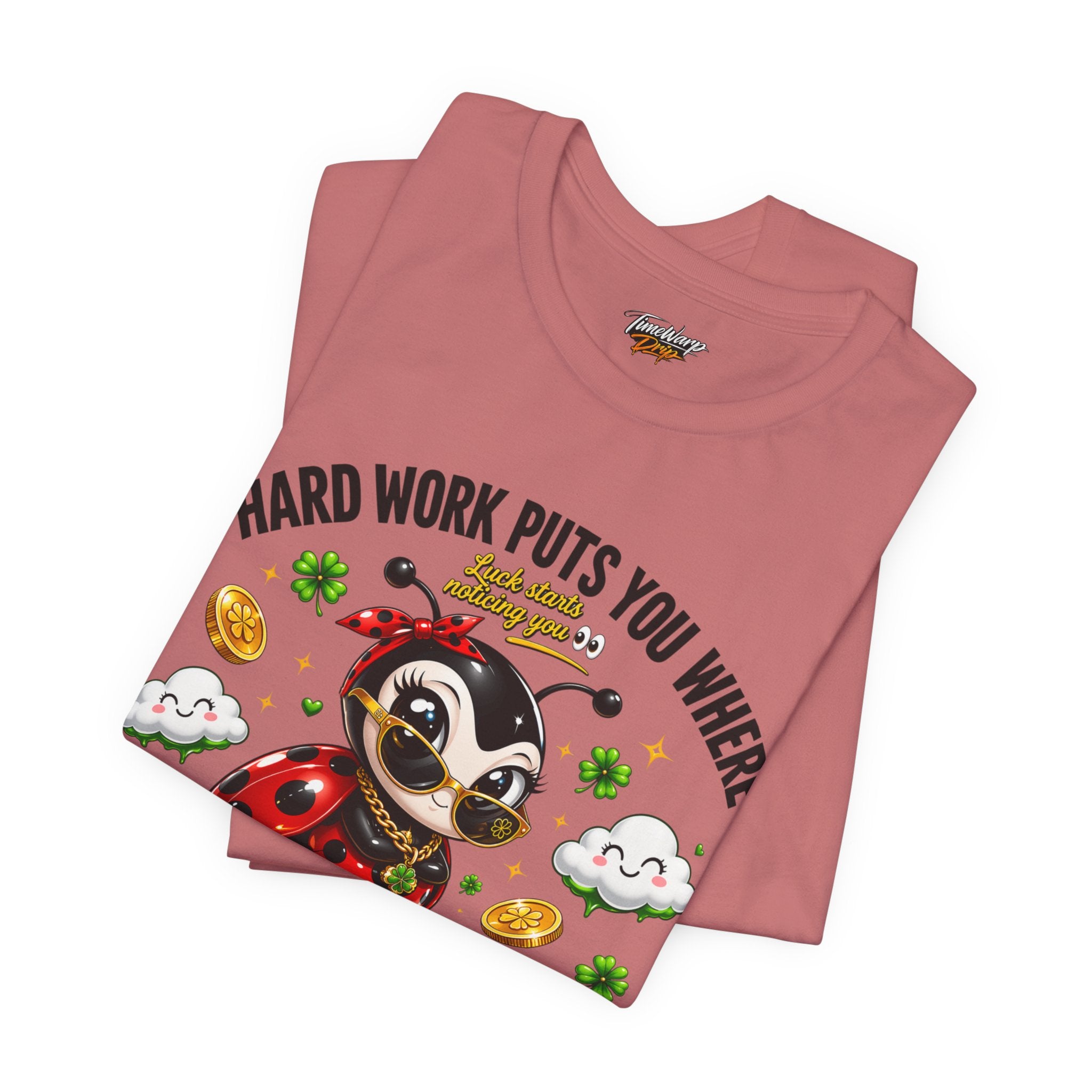 Good Luck Ladybug graphic tee — Where Good Luck Can Find You | TimeWarp Drip