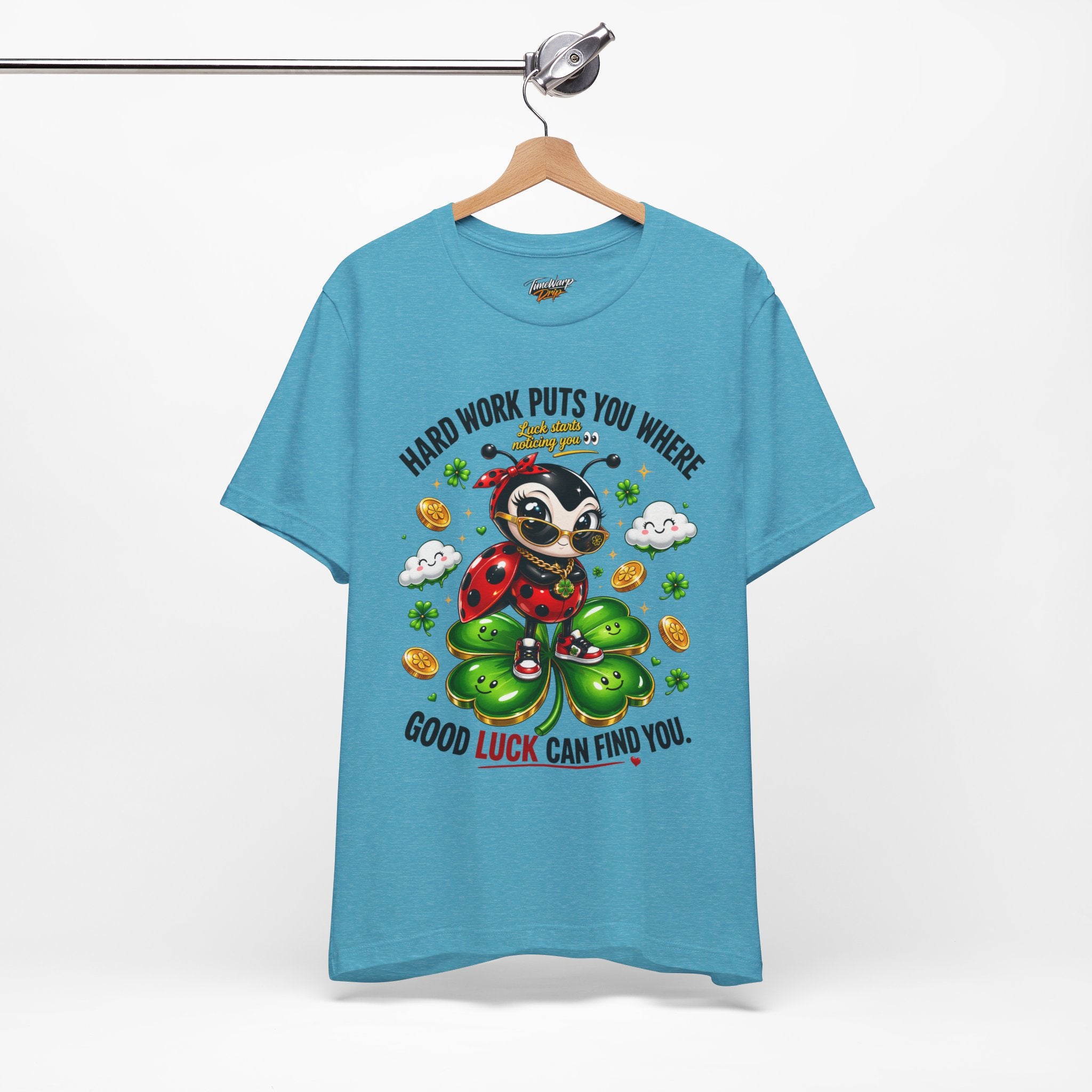 Good Luck Ladybug graphic tee — Where Good Luck Can Find You | TimeWarp Drip