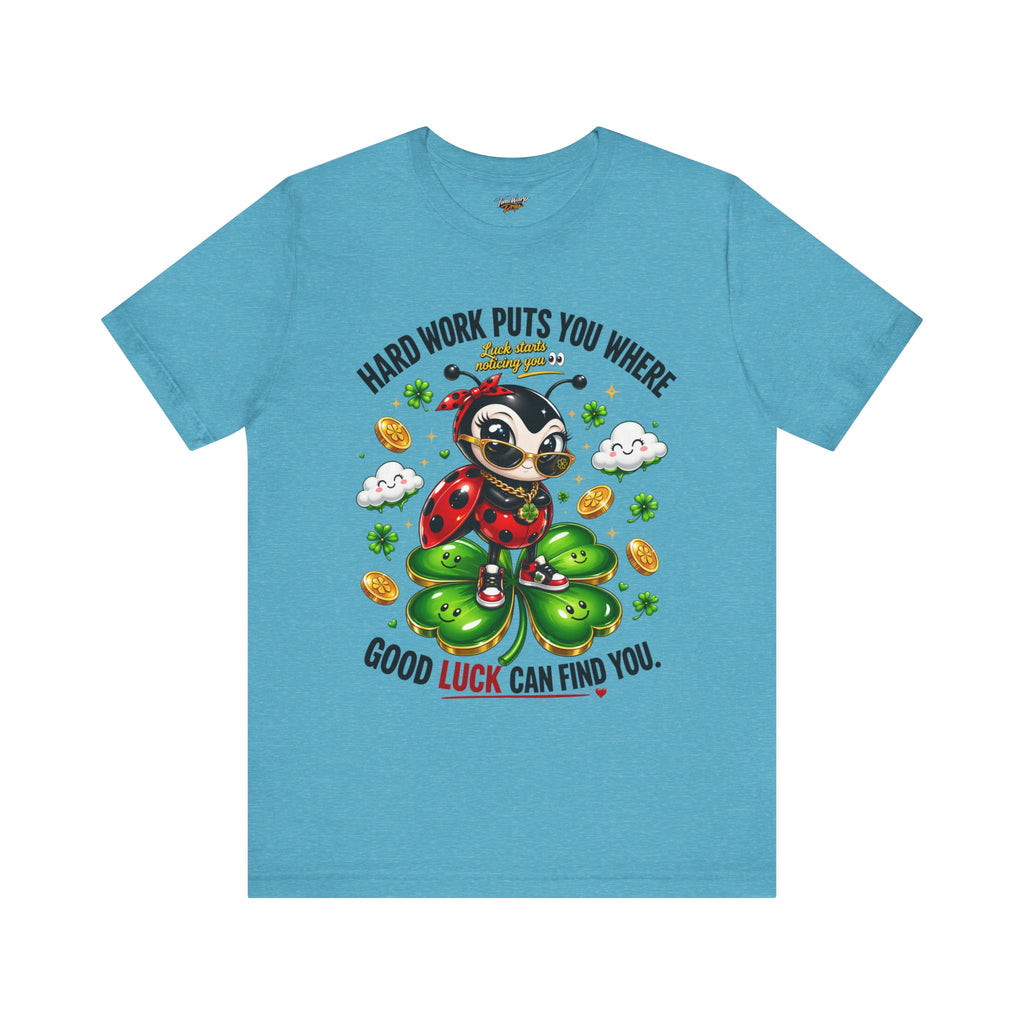 Good Luck Ladybug graphic tee — Where Good Luck Can Find You | TimeWarp Drip