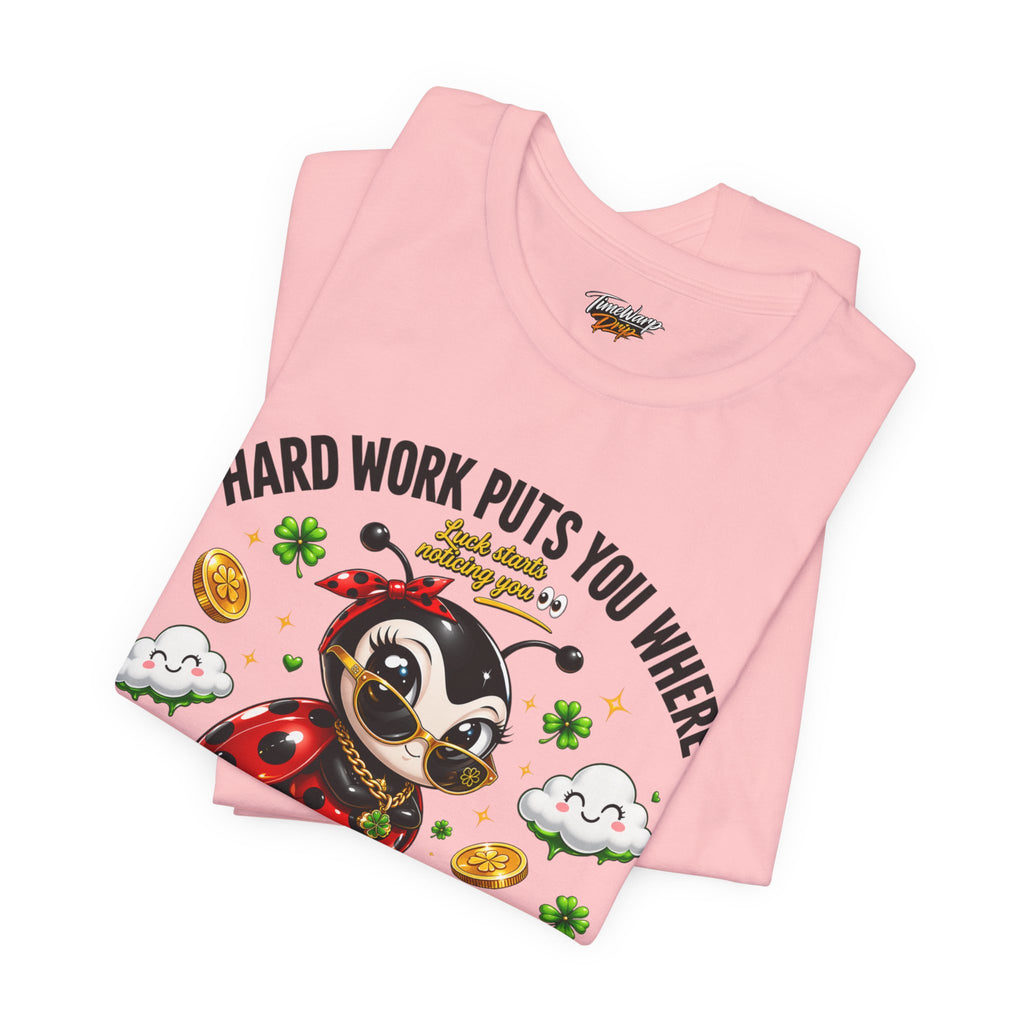 Good Luck Ladybug graphic tee — Where Good Luck Can Find You | TimeWarp Drip