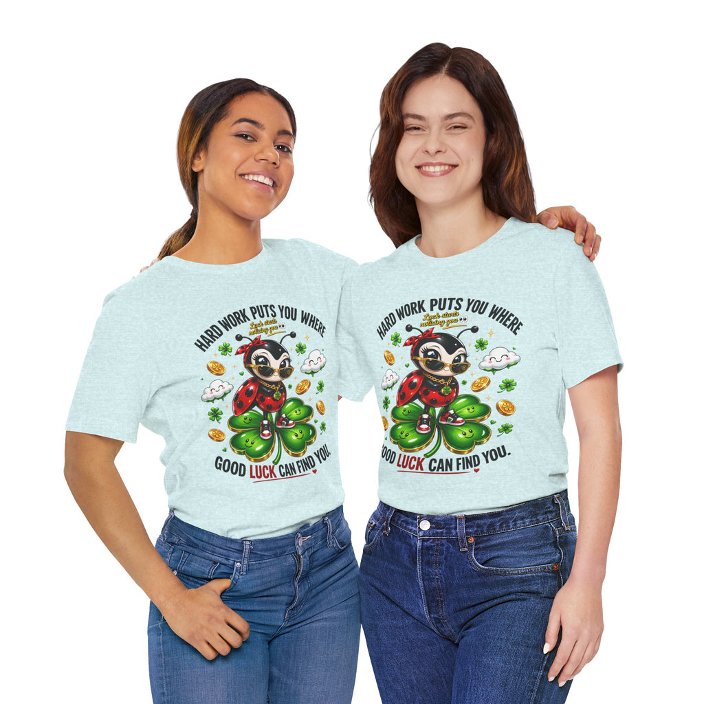 Good Luck Ladybug graphic tee — Where Good Luck Can Find You | TimeWarp Drip