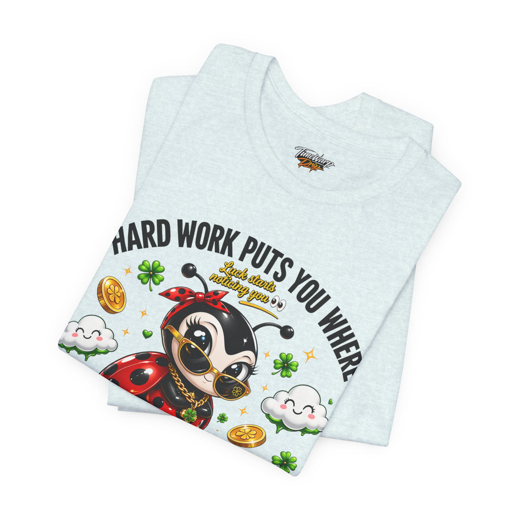 Good Luck Ladybug graphic tee — Where Good Luck Can Find You | TimeWarp Drip