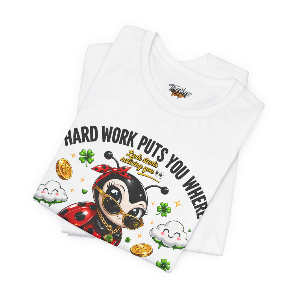 Good Luck Ladybug graphic tee — Where Good Luck Can Find You | TimeWarp Drip
