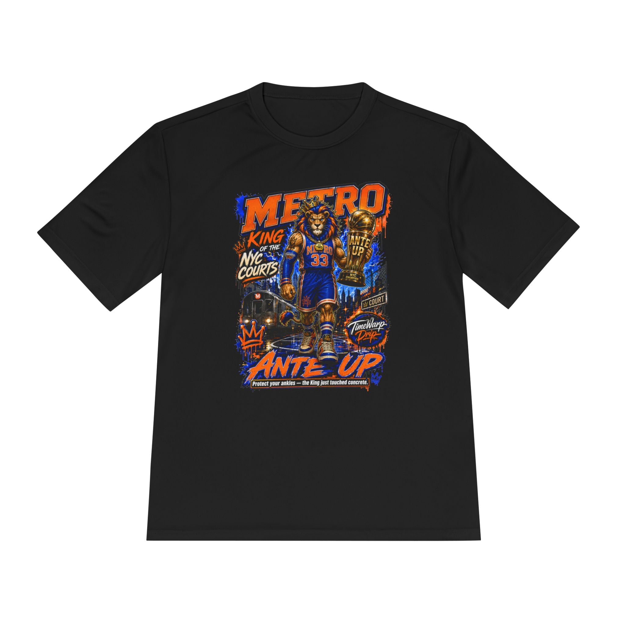 Metro NYC 'Ante Up' Basketball Player Tee