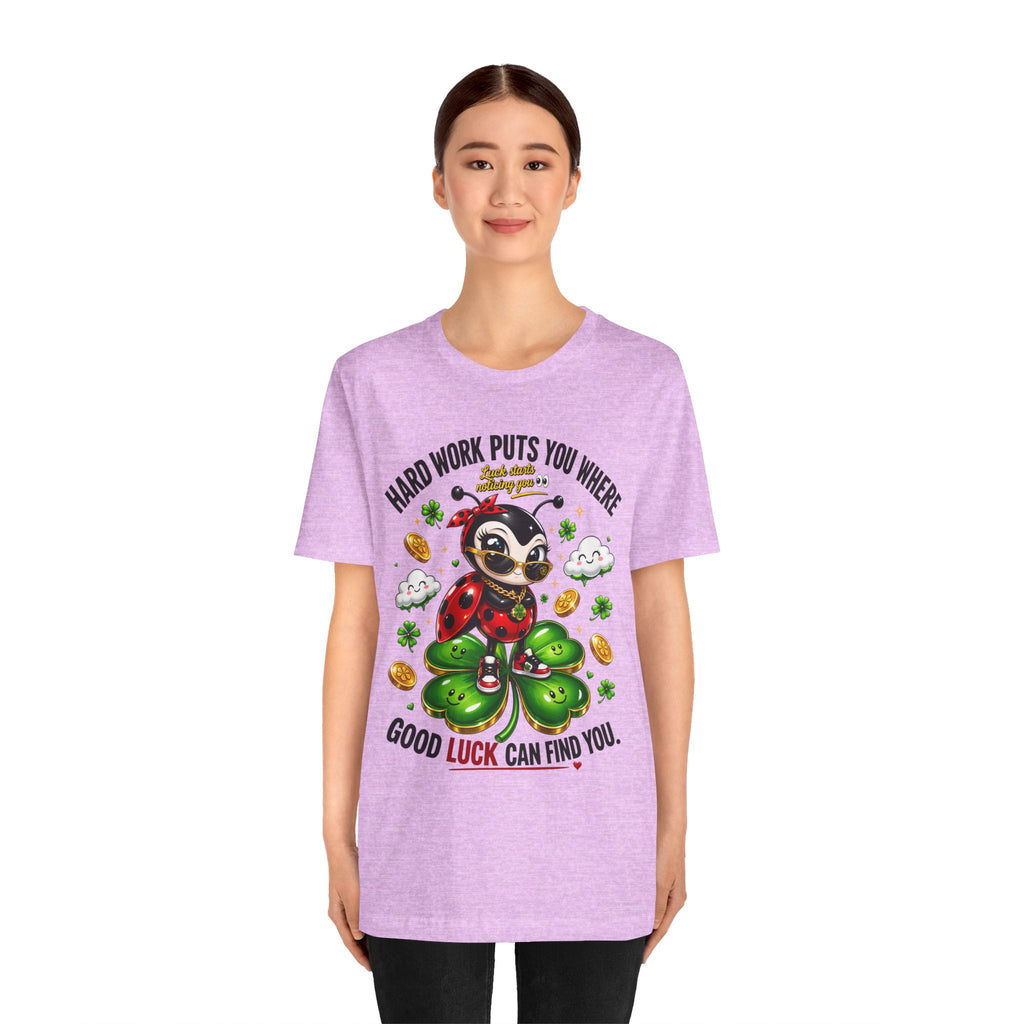 Good Luck Ladybug graphic tee — Where Good Luck Can Find You | TimeWarp Drip