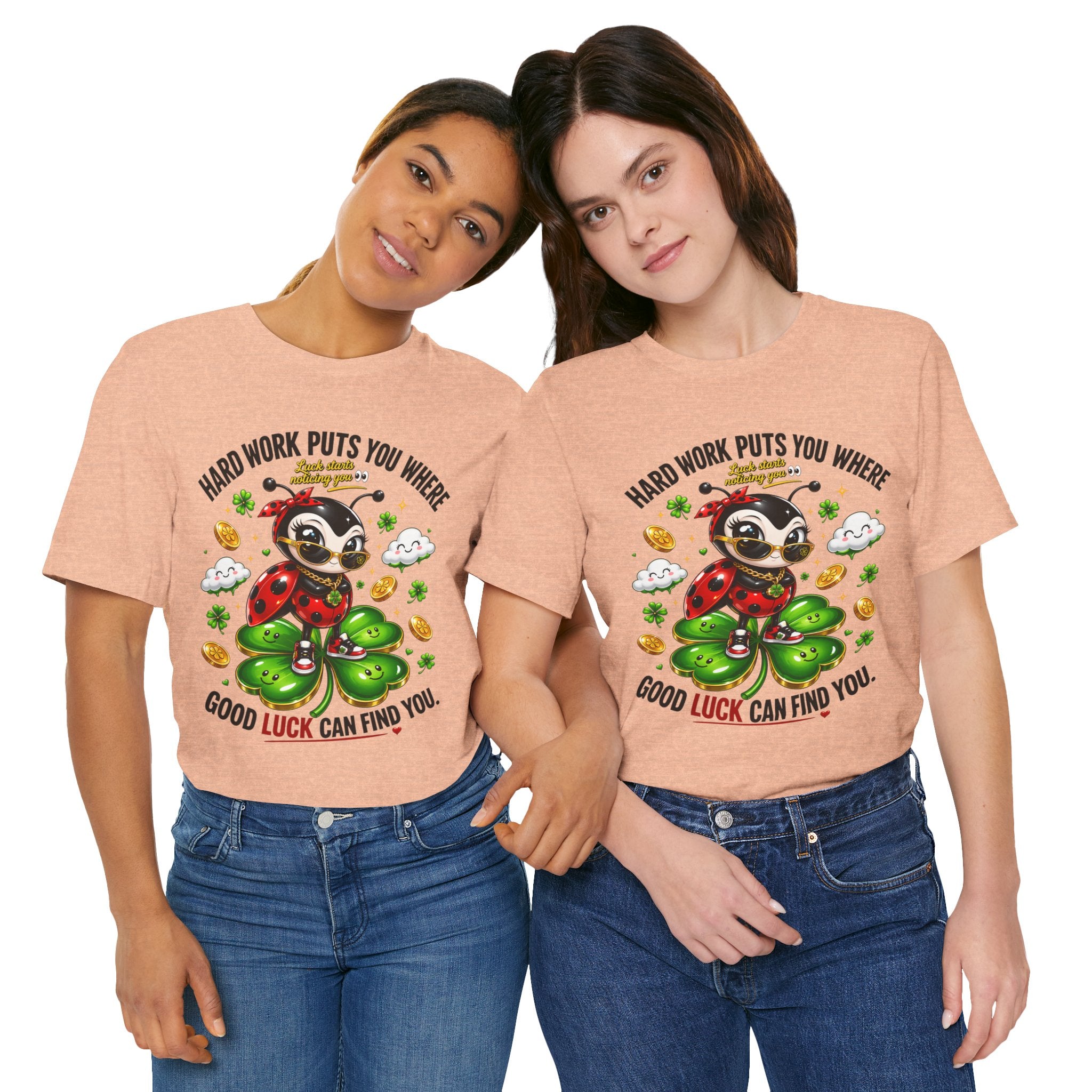 Good Luck Ladybug graphic tee — Where Good Luck Can Find You | TimeWarp Drip
