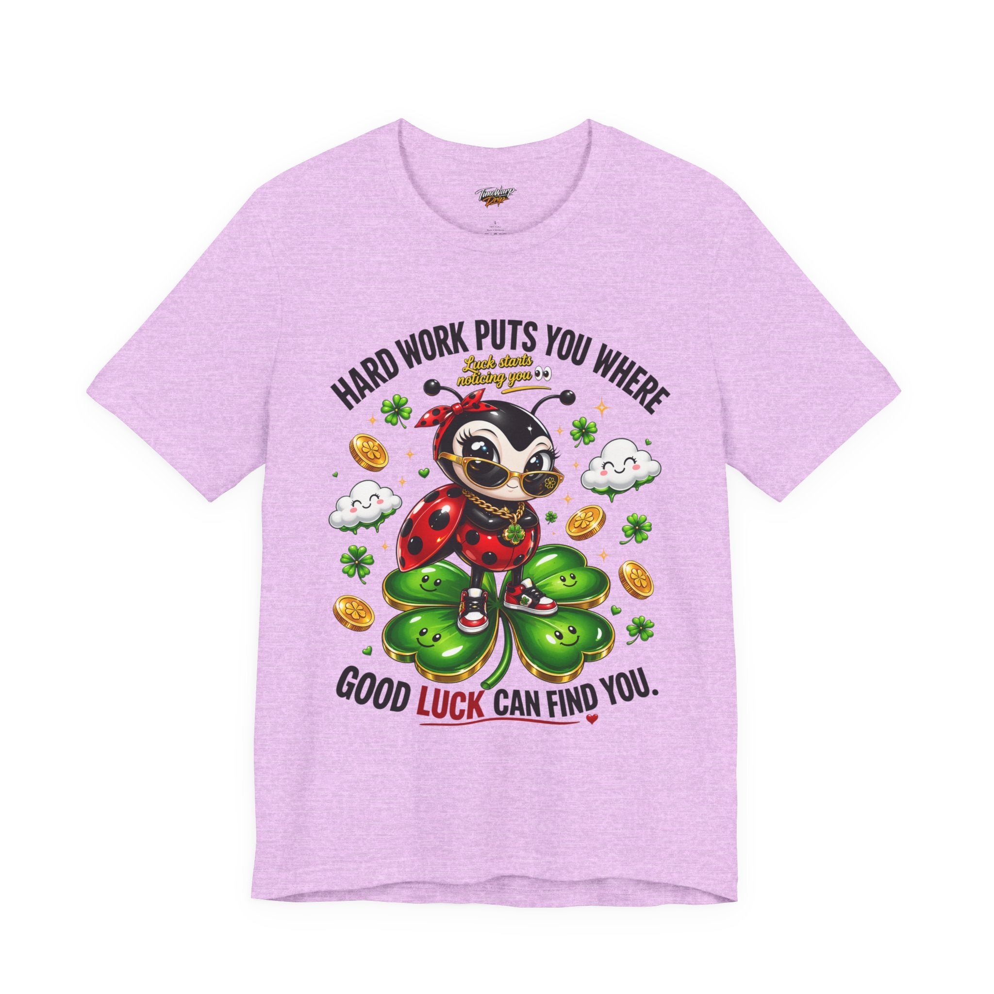 Good Luck Ladybug graphic tee — Where Good Luck Can Find You | TimeWarp Drip