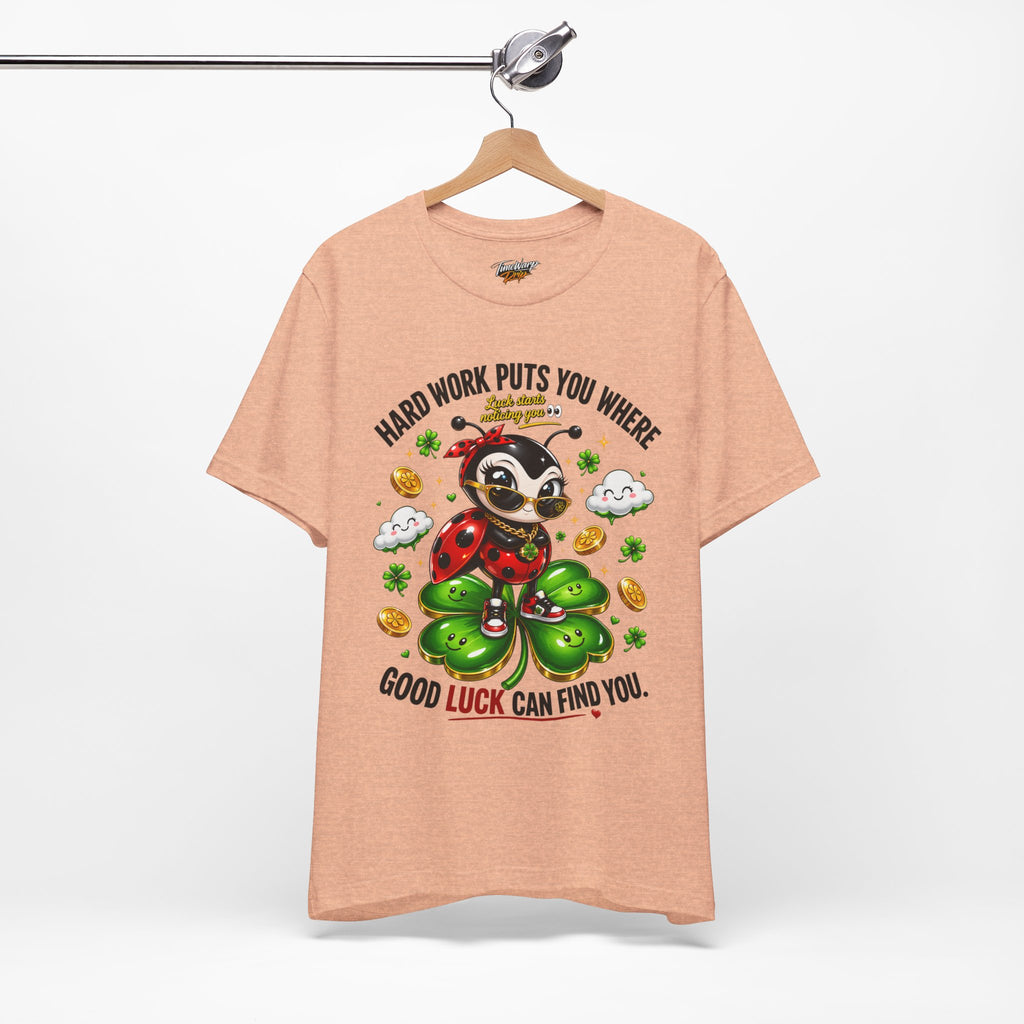 Good Luck Ladybug graphic tee — Where Good Luck Can Find You | TimeWarp Drip