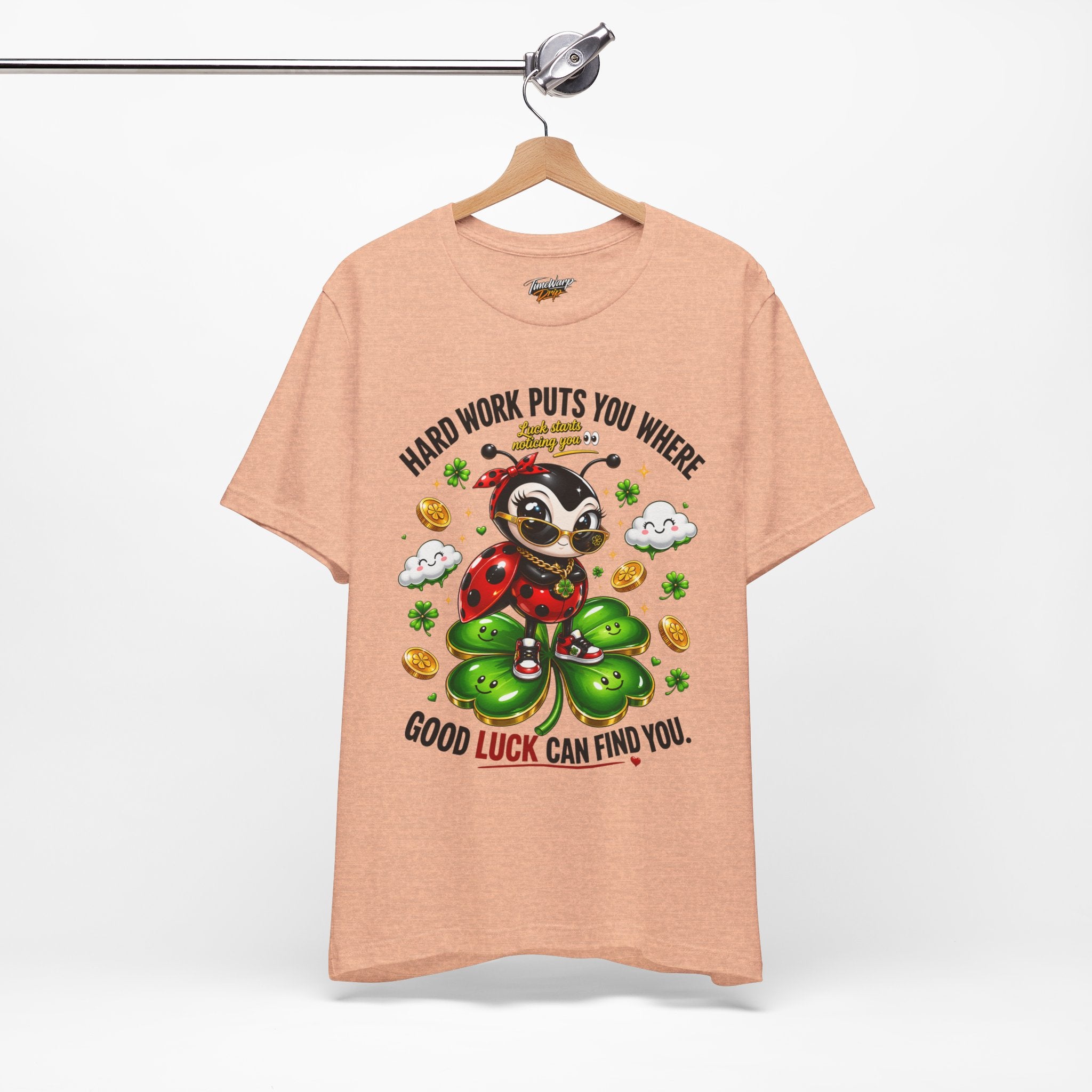 Good Luck Ladybug graphic tee — Where Good Luck Can Find You | TimeWarp Drip