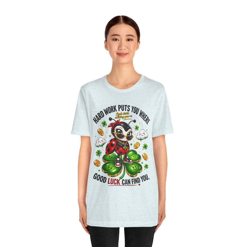 Good Luck Ladybug graphic tee — Where Good Luck Can Find You | TimeWarp Drip