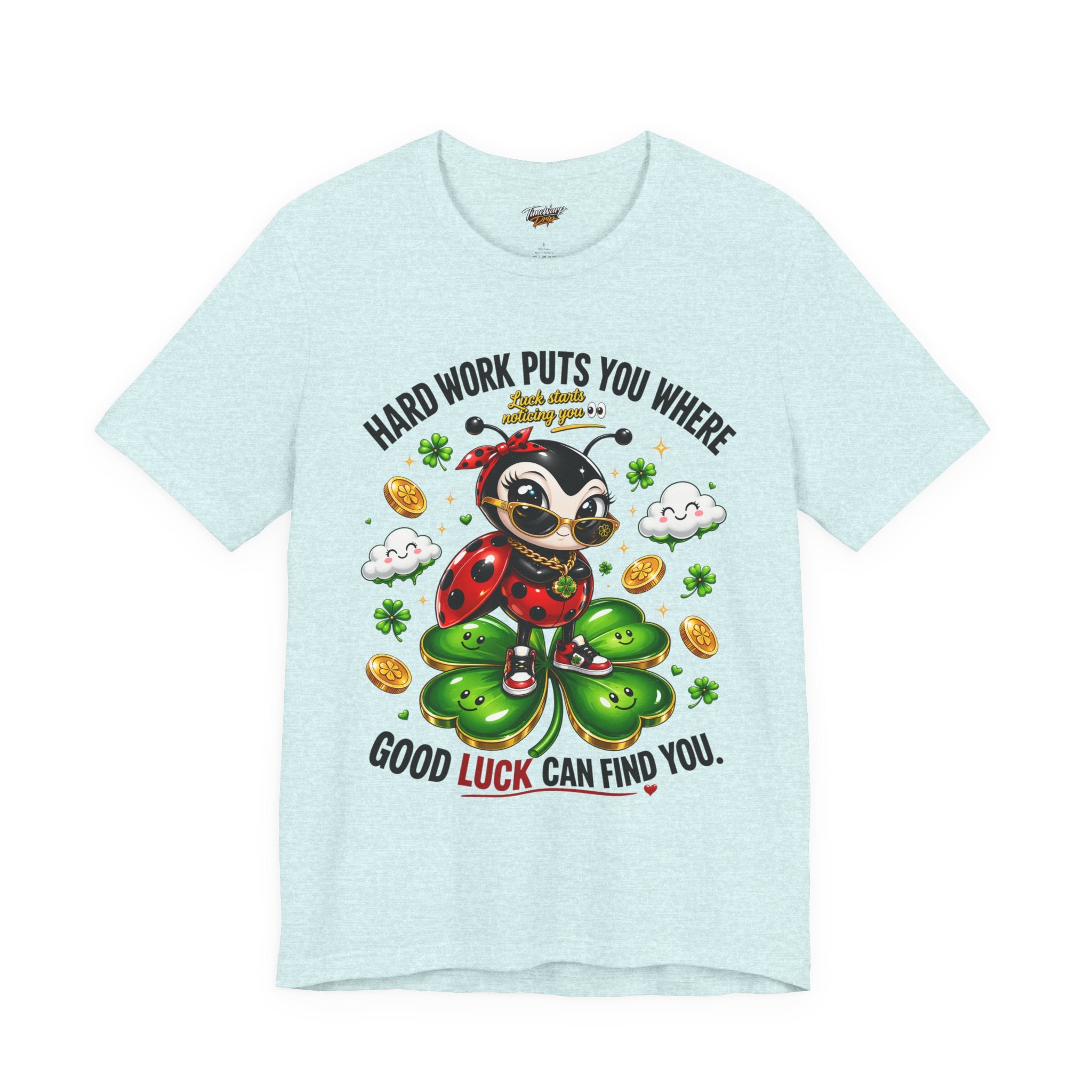 Good Luck Ladybug graphic tee — Where Good Luck Can Find You | TimeWarp Drip