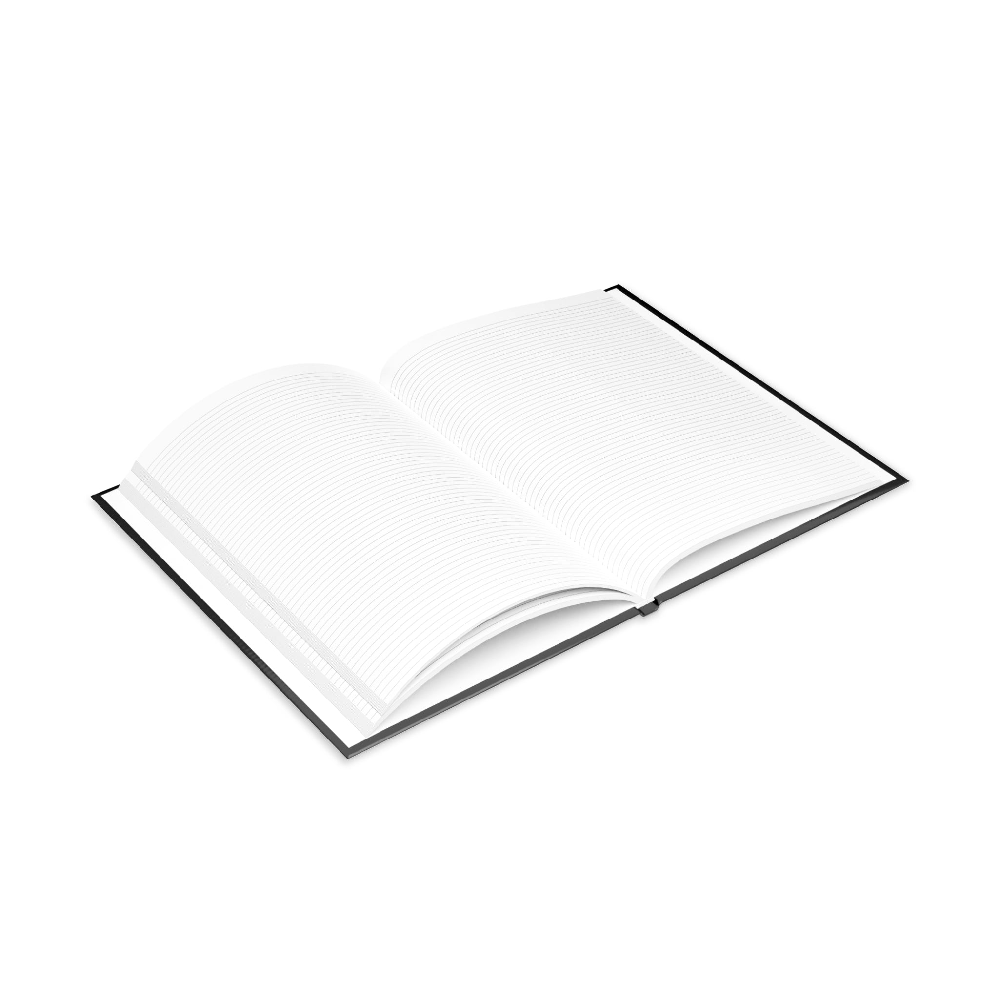 Black hardcover notebook featuring a New York City Statue of Liberty graphic, ideal for journaling or note-taking.