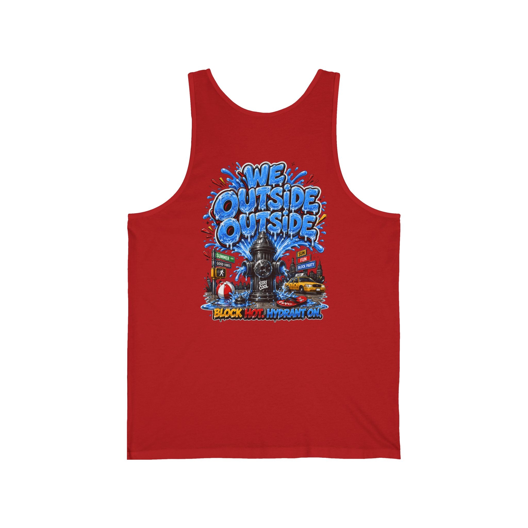 TimeWarp Drip Big Apple Energy Tank Top – Navy – NYC Summer Streetwear | TimeWarp Drip
