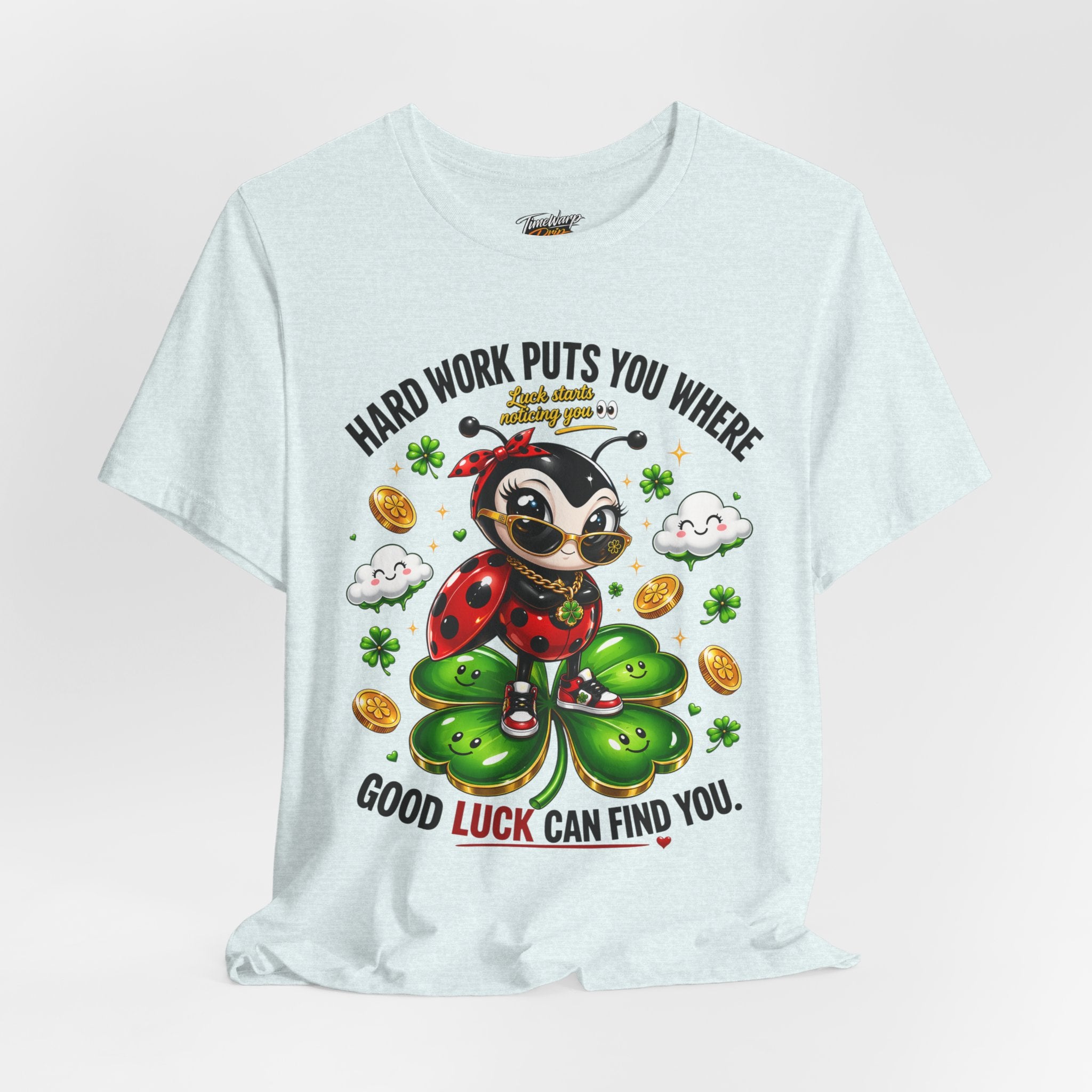Good Luck Ladybug graphic tee — Where Good Luck Can Find You | TimeWarp Drip