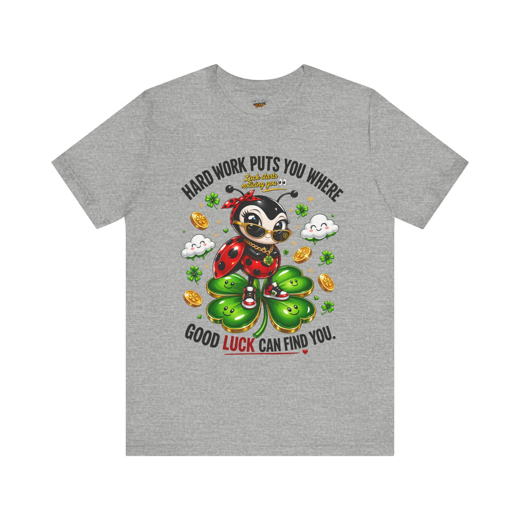 Good Luck Ladybug graphic tee — Where Good Luck Can Find You | TimeWarp Drip