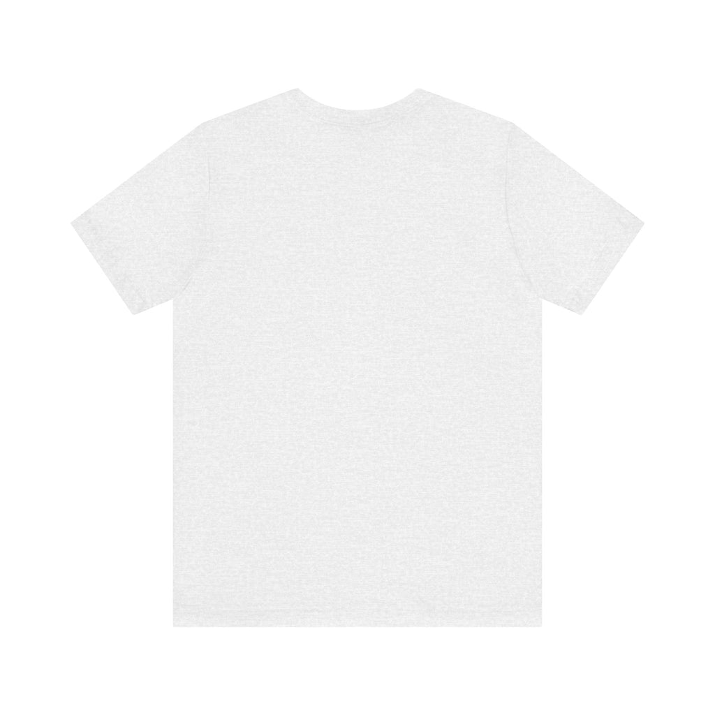 TimeWarp Drip Back view: "Luck Don't Chase Nobody" black graphic tee by Printify, bold clover drip design pops on crisp white background. streetwear apparel