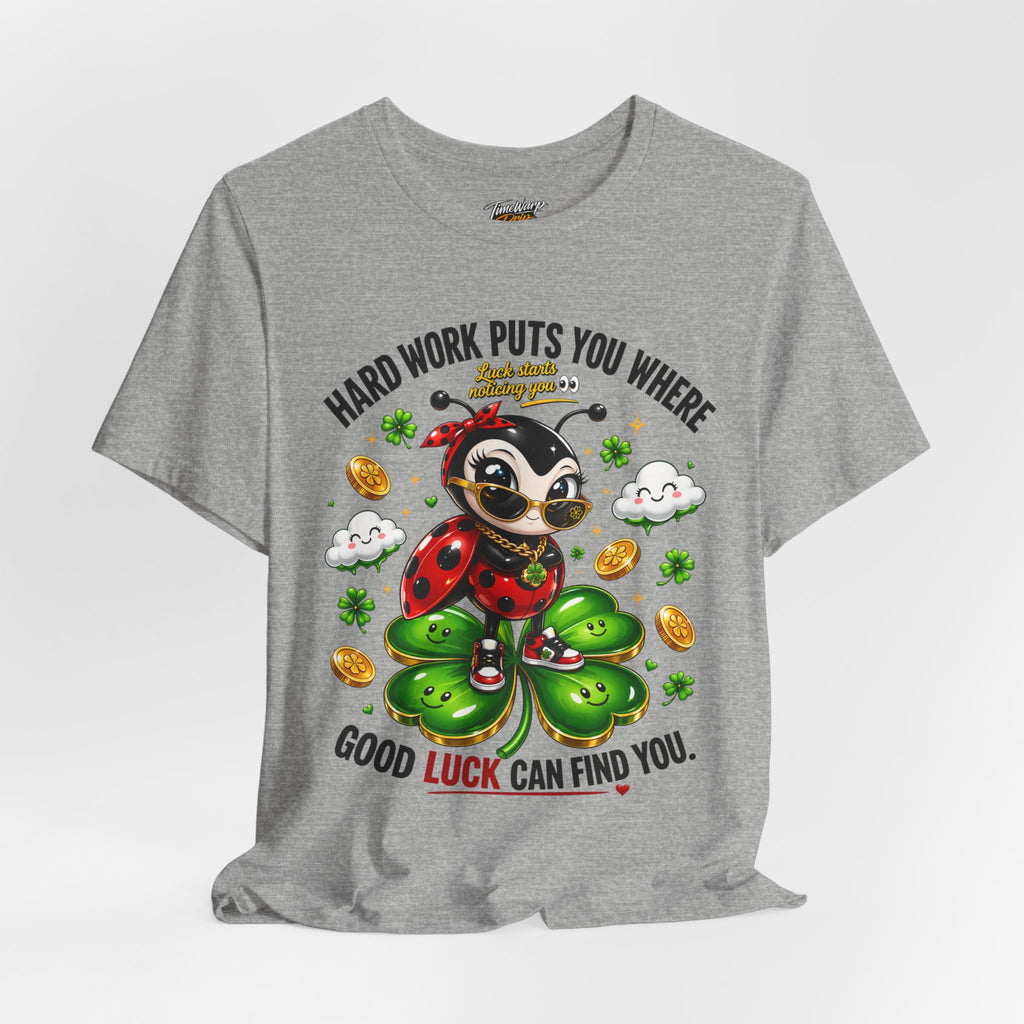 Good Luck Ladybug graphic tee — Where Good Luck Can Find You | TimeWarp Drip