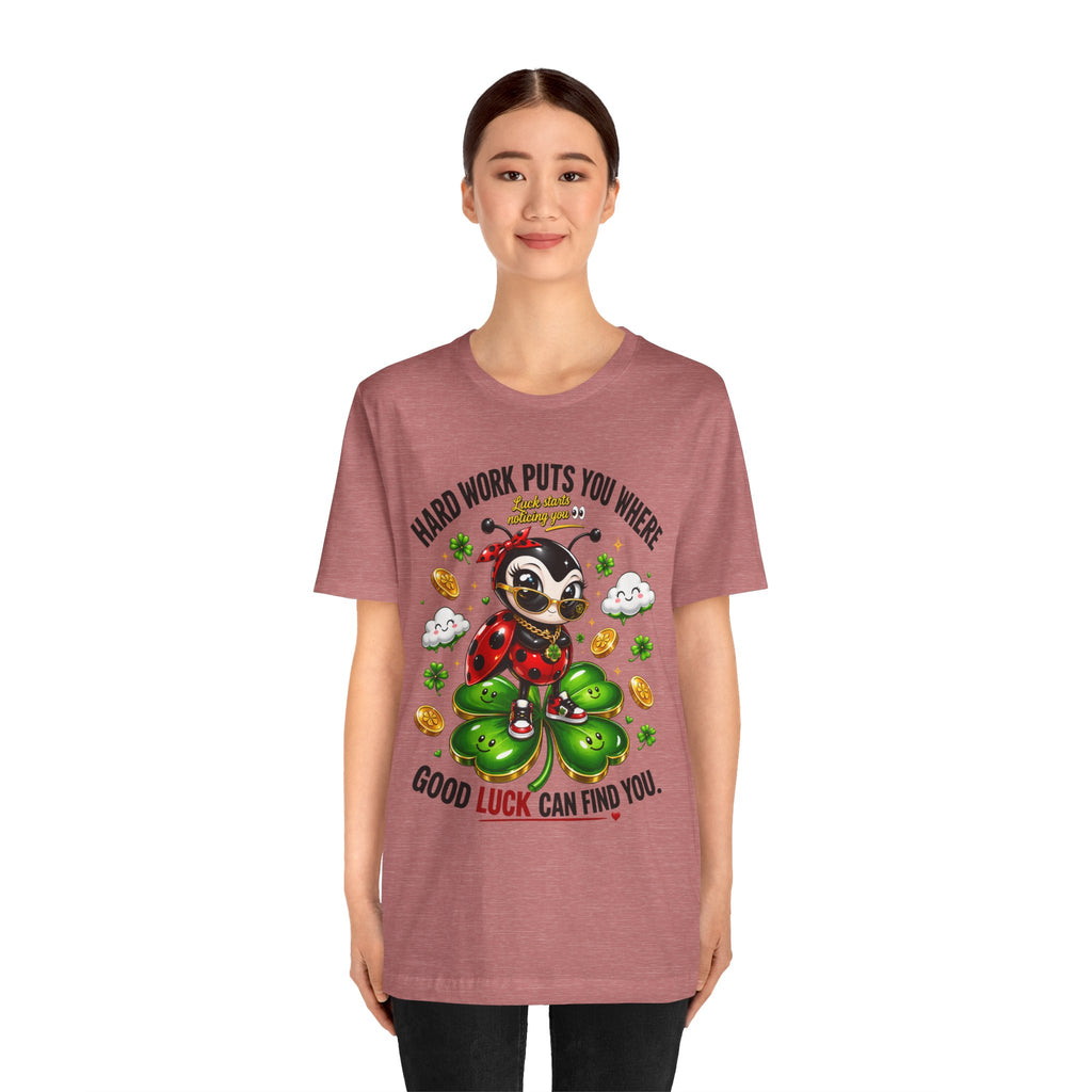 Good Luck Ladybug graphic tee — Where Good Luck Can Find You | TimeWarp Drip