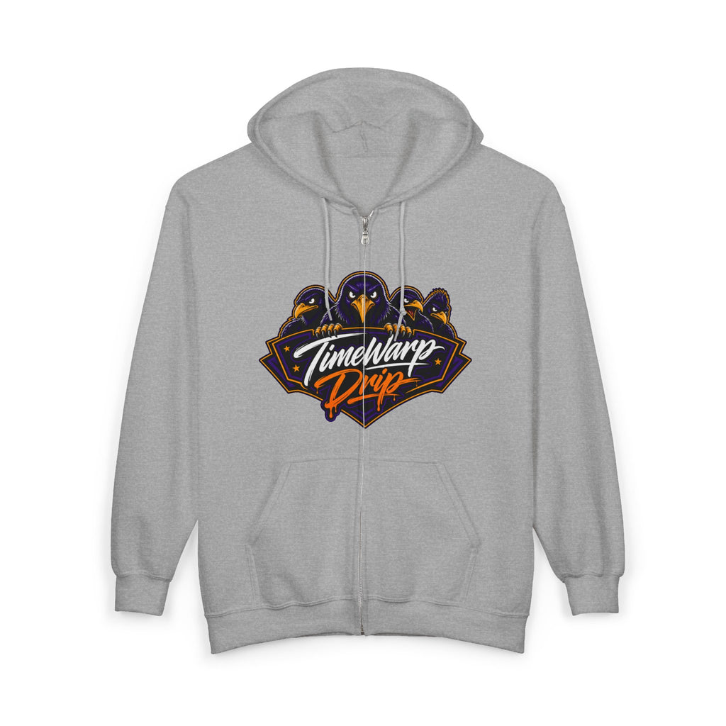 Ravens Run This Zip Hoodie — "We Don’t Do Visitors" Sports Hoodie