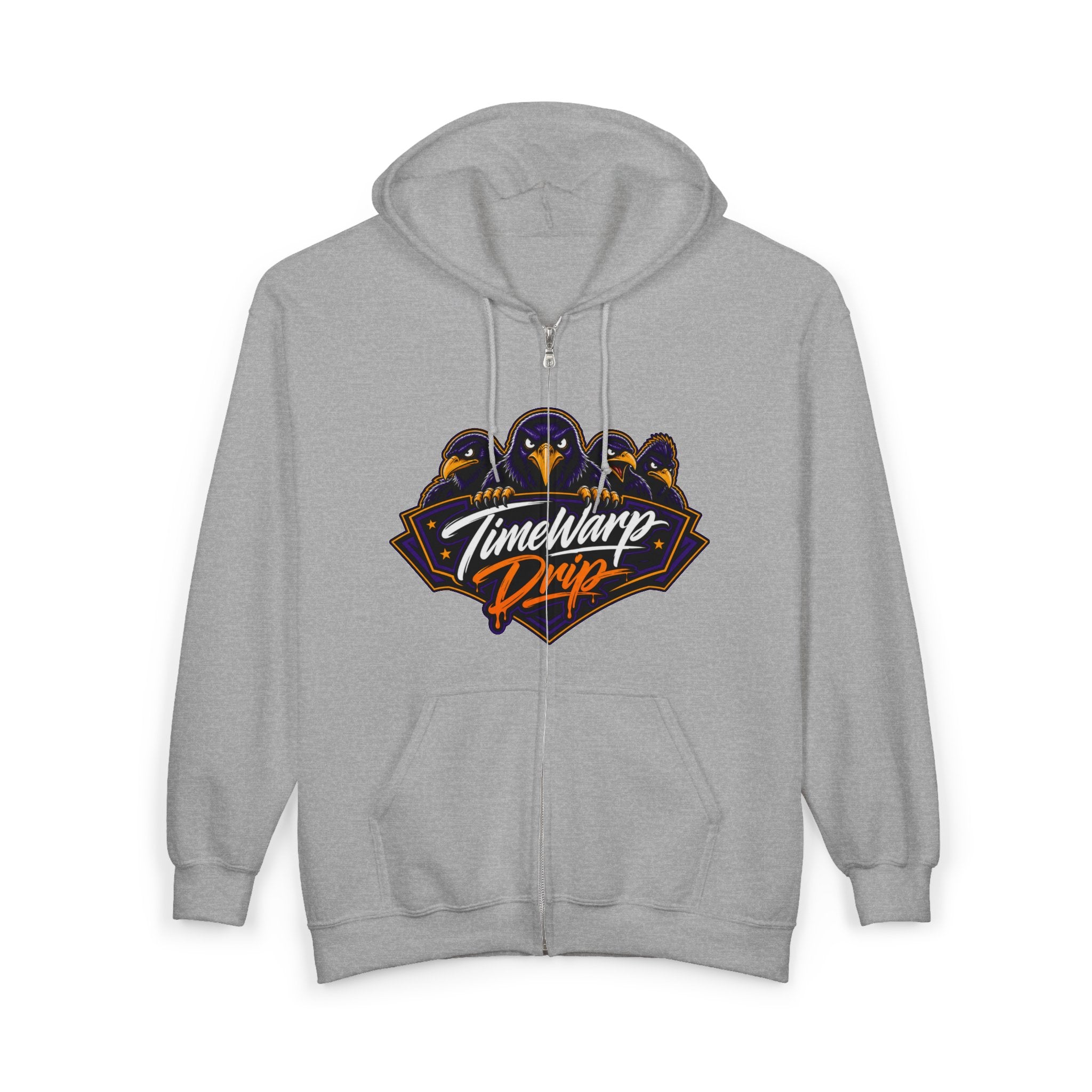 Ravens Run This Zip Hoodie — "We Don’t Do Visitors" Sports Hoodie