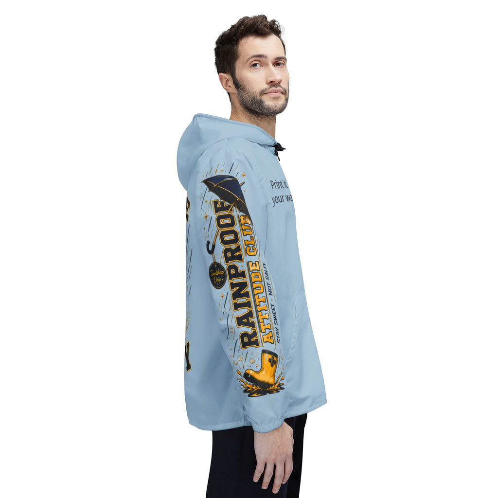 TimeWarp Drip Don't Be Salty Windbreaker – Blue Drip – Don't Be Salty Streetwear | TimeWarp Drip
