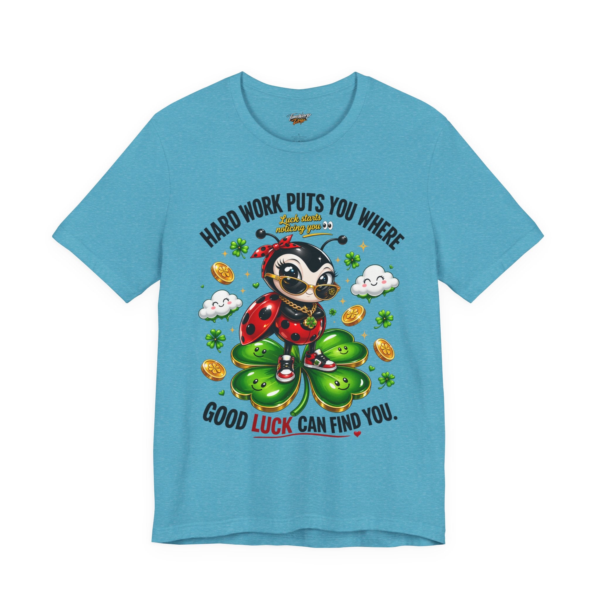 Good Luck Ladybug graphic tee — Where Good Luck Can Find You | TimeWarp Drip
