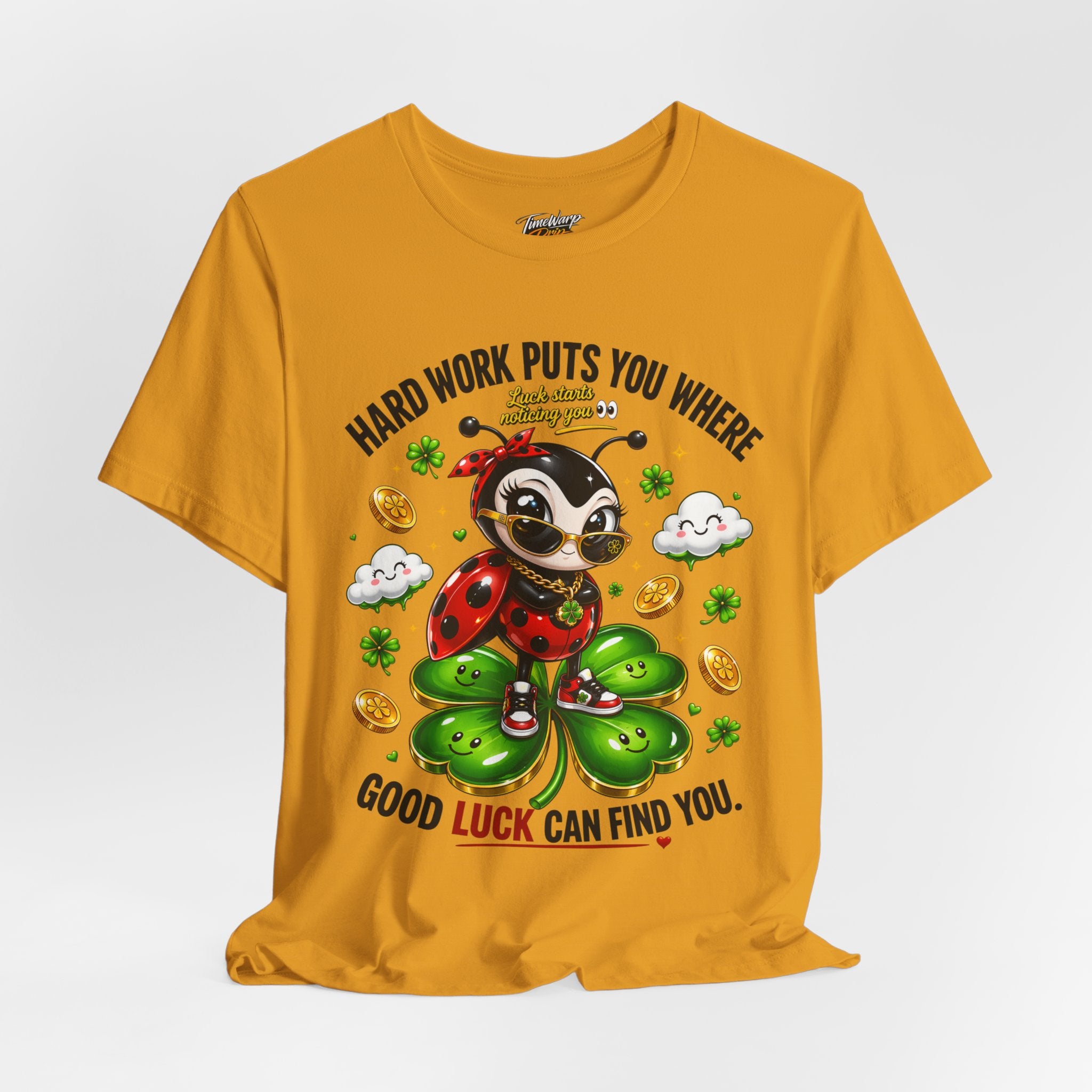 Good Luck Ladybug graphic tee — Where Good Luck Can Find You | TimeWarp Drip