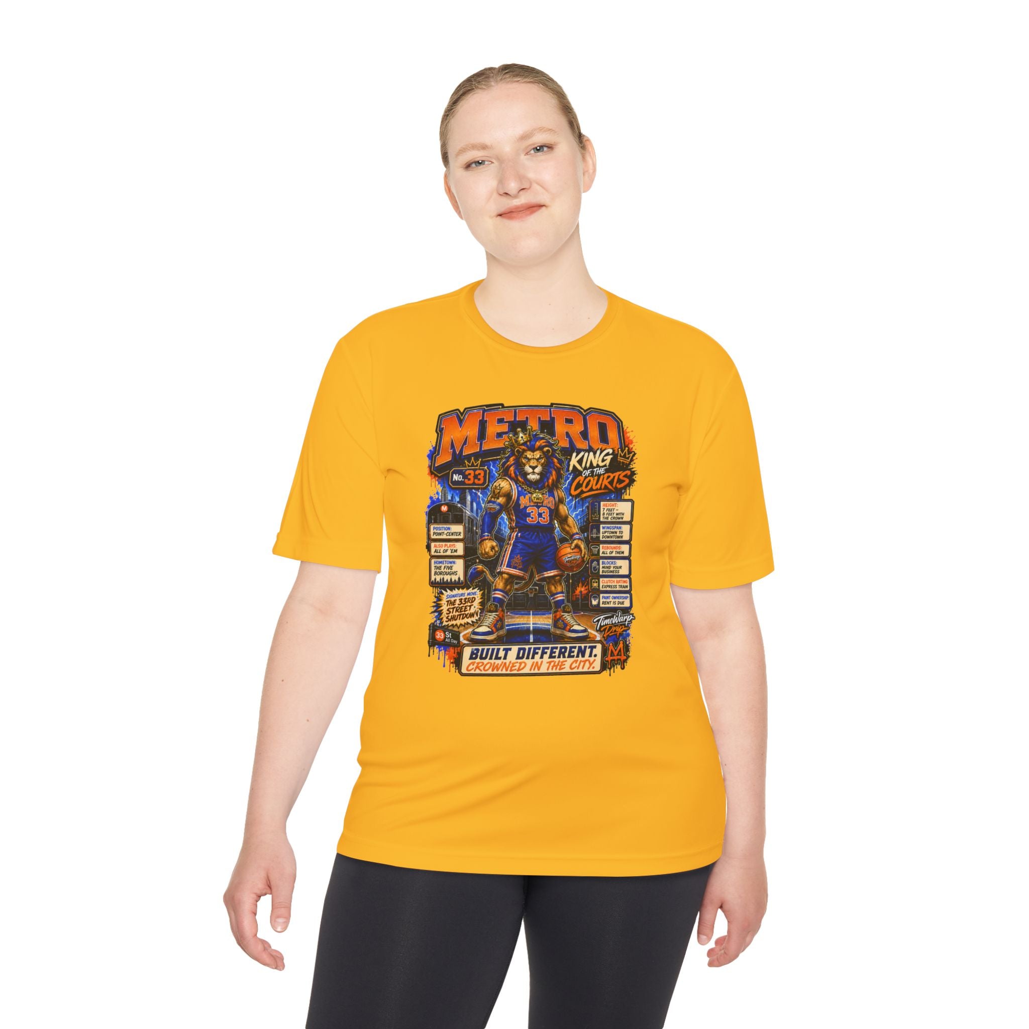 Metro NYC 'Built Different' Basketball Player Tee