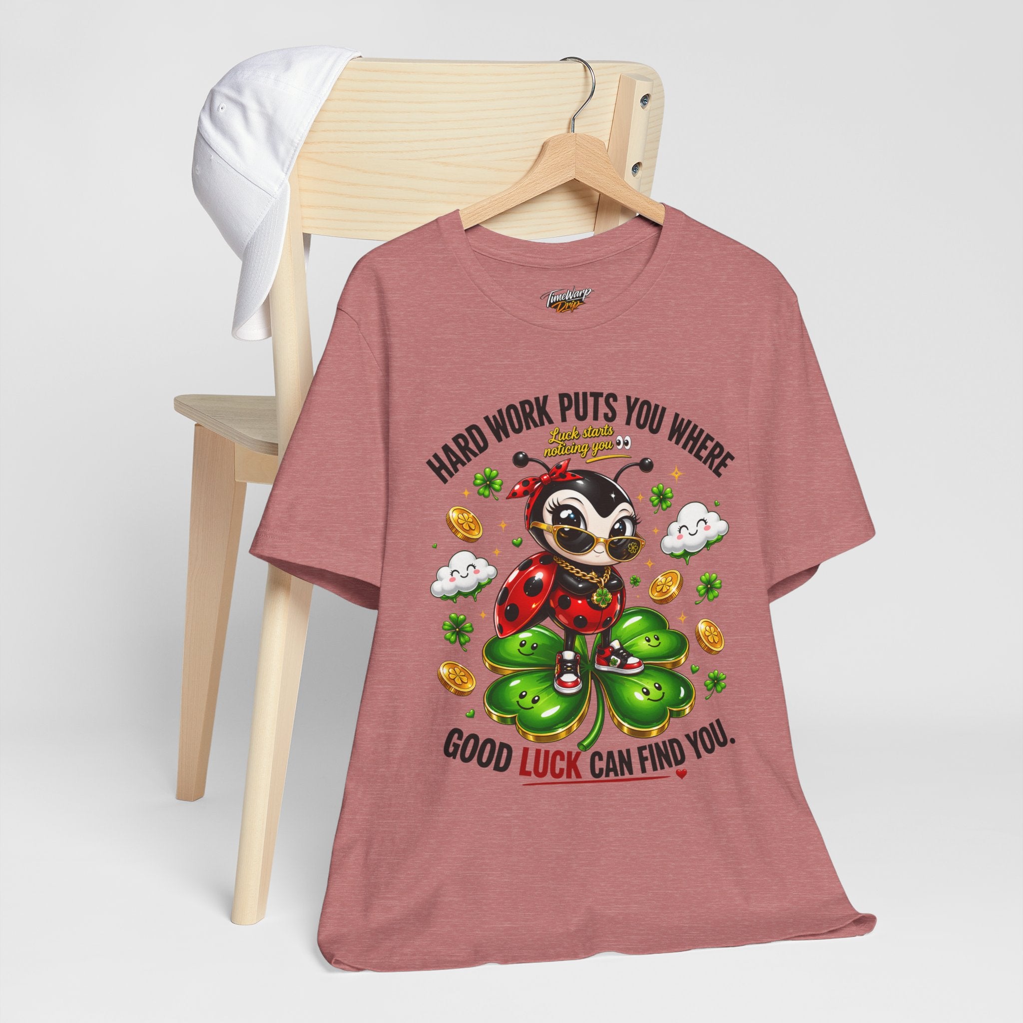 Good Luck Ladybug graphic tee — Where Good Luck Can Find You | TimeWarp Drip