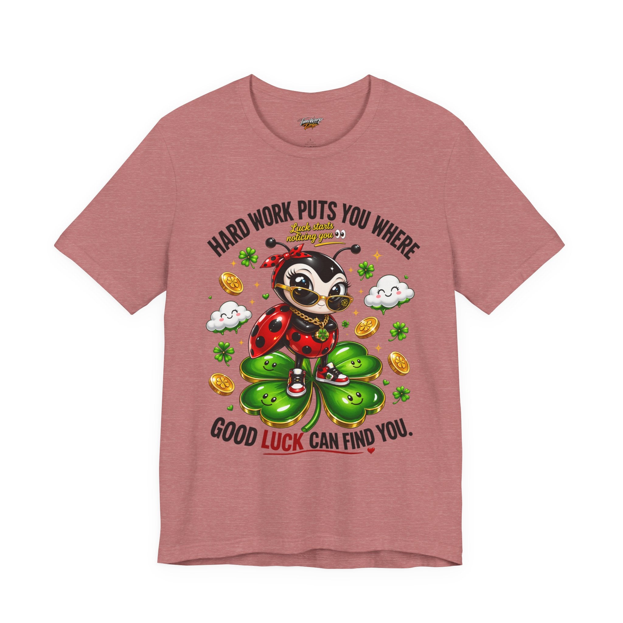 Good Luck Ladybug graphic tee — Where Good Luck Can Find You | TimeWarp Drip