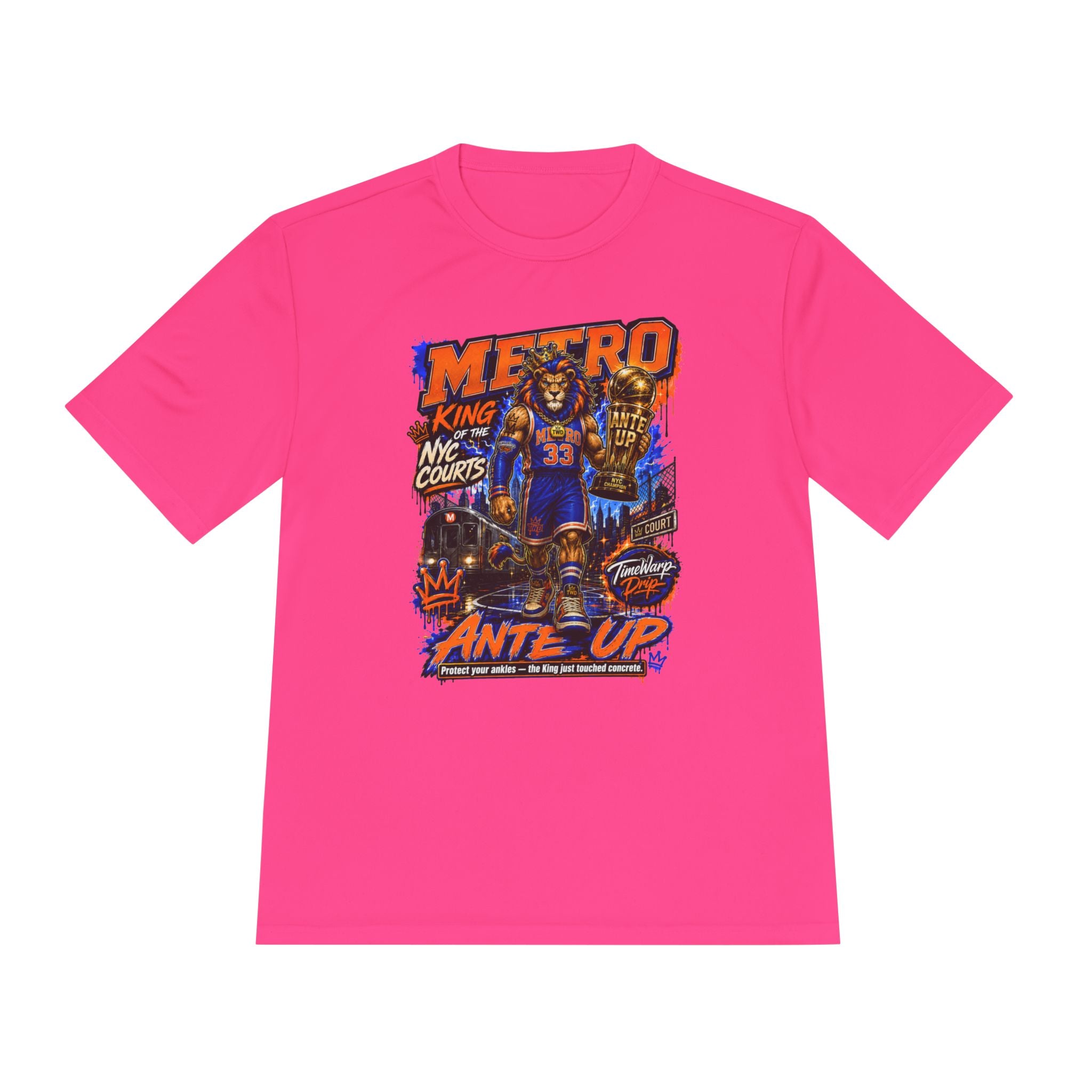 Metro NYC 'Ante Up' Basketball Player Tee