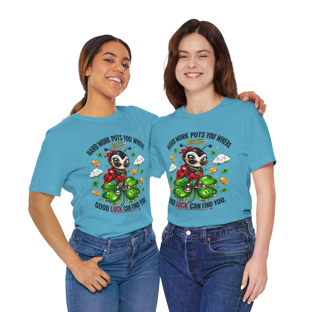 Good Luck Ladybug graphic tee — Where Good Luck Can Find You | TimeWarp Drip