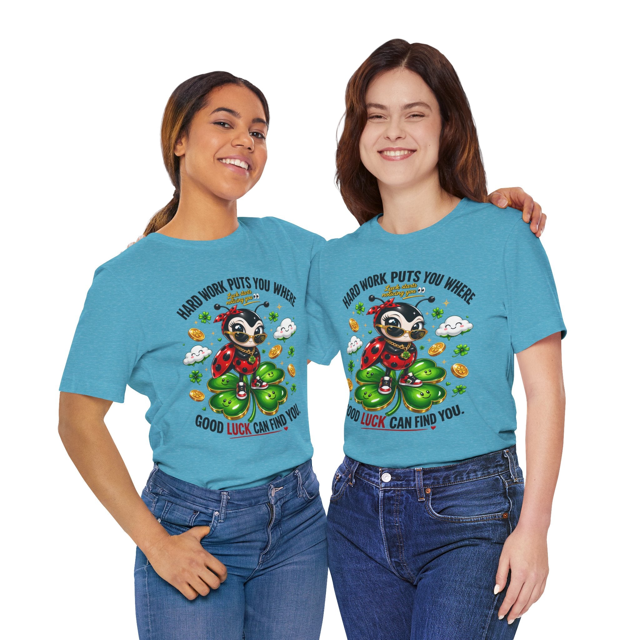 Good Luck Ladybug graphic tee — Where Good Luck Can Find You | TimeWarp Drip