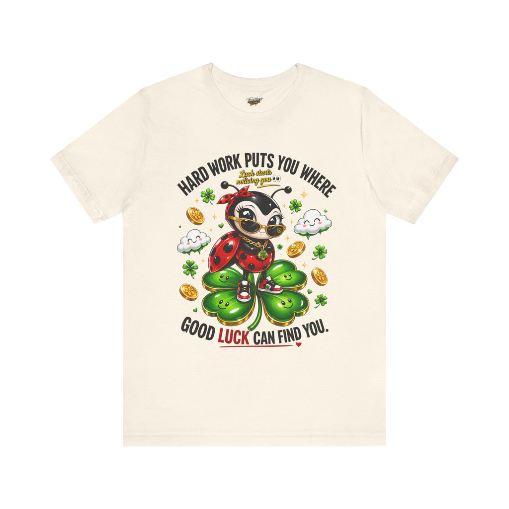 Good Luck Ladybug graphic tee — Where Good Luck Can Find You | TimeWarp Drip