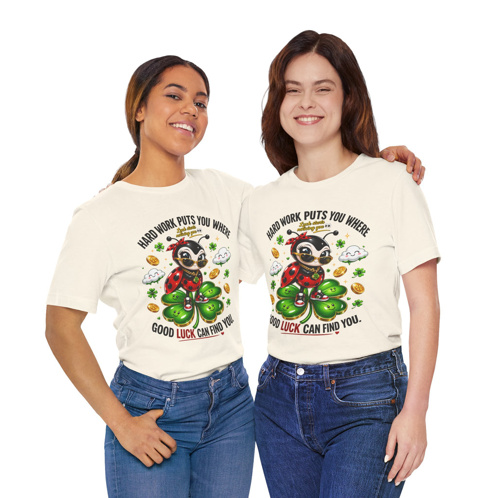 Good Luck Ladybug graphic tee — Where Good Luck Can Find You | TimeWarp Drip
