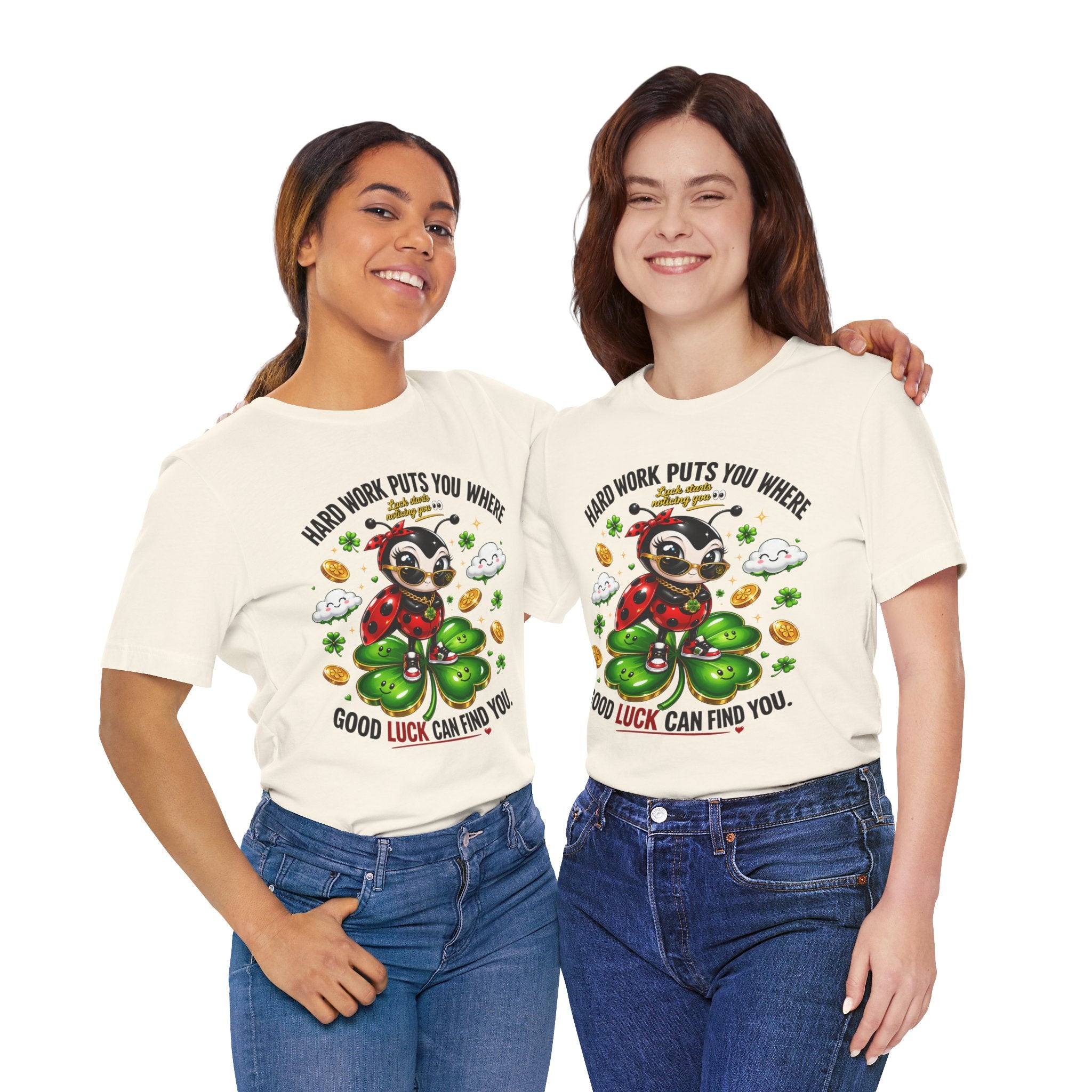 Good Luck Ladybug graphic tee — Where Good Luck Can Find You | TimeWarp Drip
