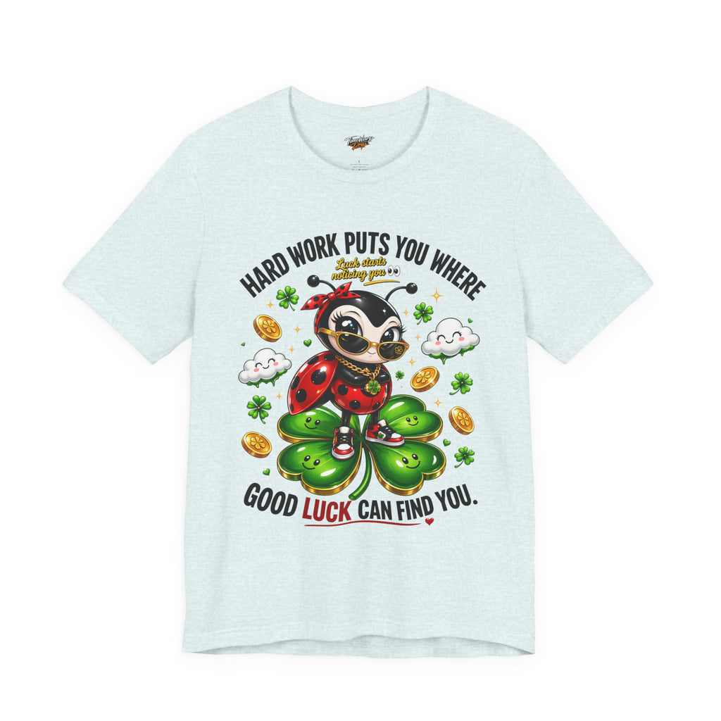 Good Luck Ladybug graphic tee — Where Good Luck Can Find You | TimeWarp Drip
